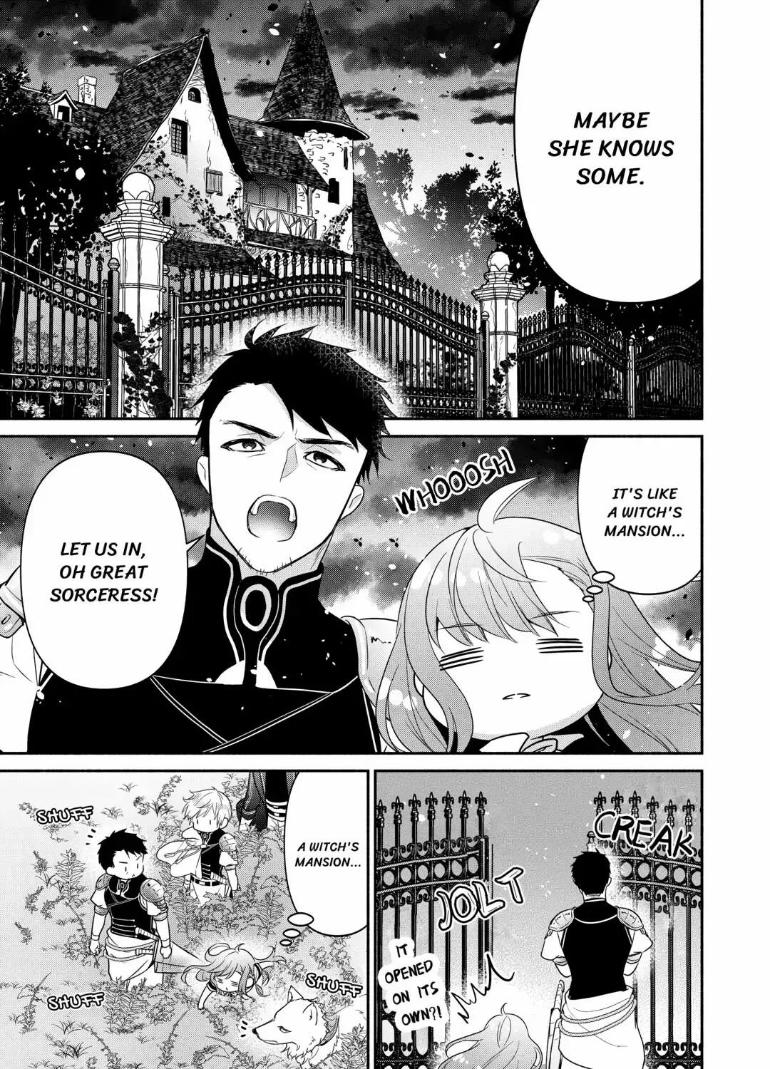 The Reincarnated Little Girl Lives With Divine Beast, Prince, and Mercenaries of Tough Guys Chapter 7 page 17 - 