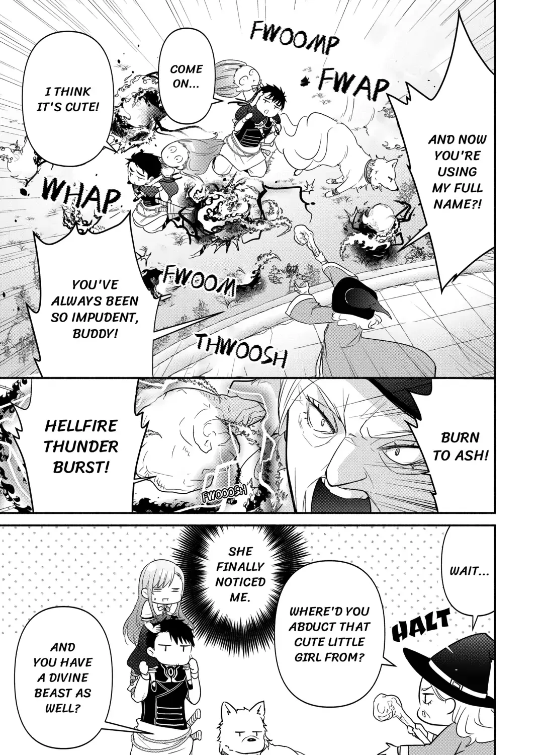 The Reincarnated Little Girl Lives With Divine Beast, Prince, and Mercenaries of Tough Guys Chapter 7 page 25 - 