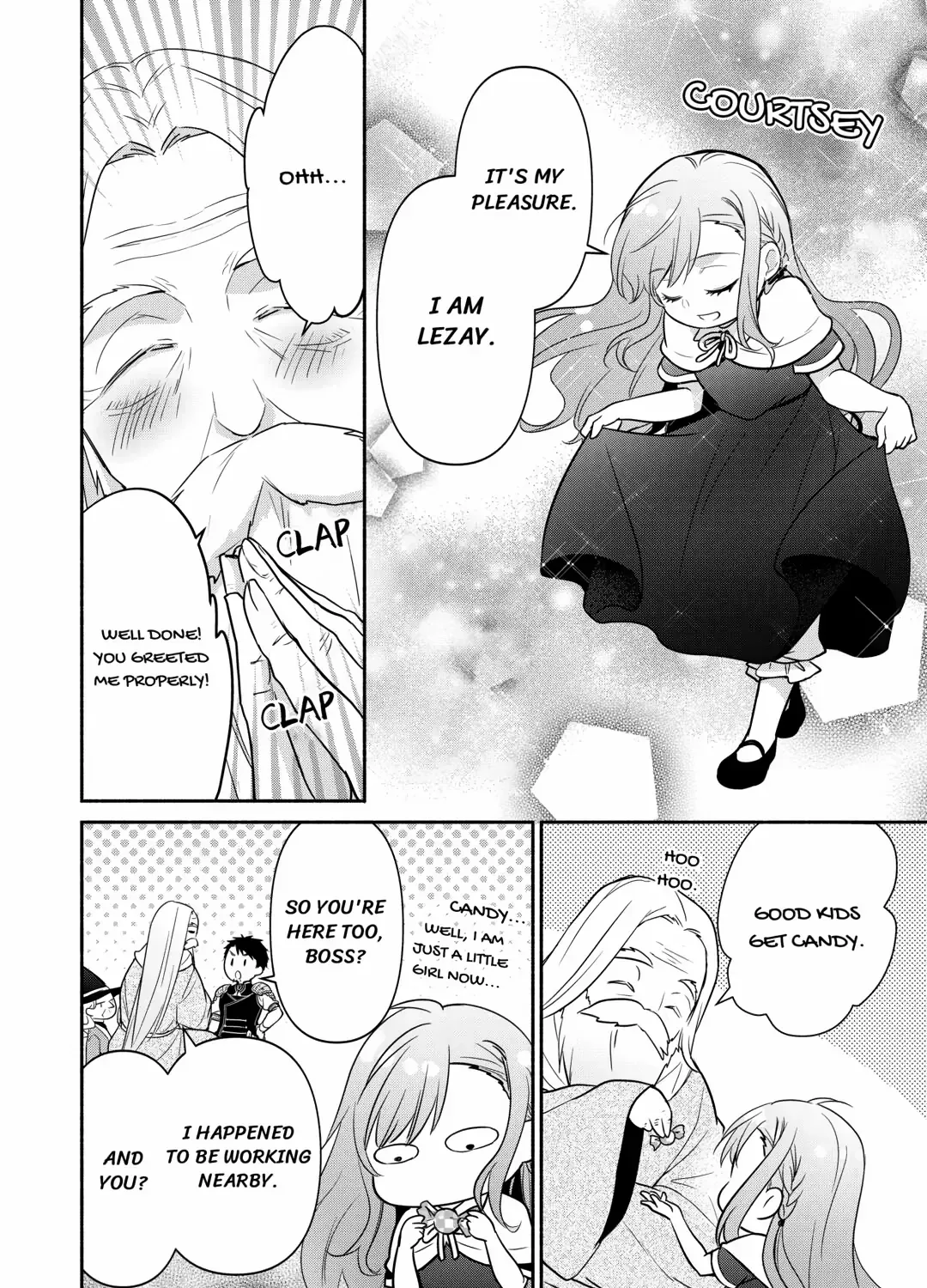 The Reincarnated Little Girl Lives With Divine Beast, Prince, and Mercenaries of Tough Guys Chapter 7 page 31 - 