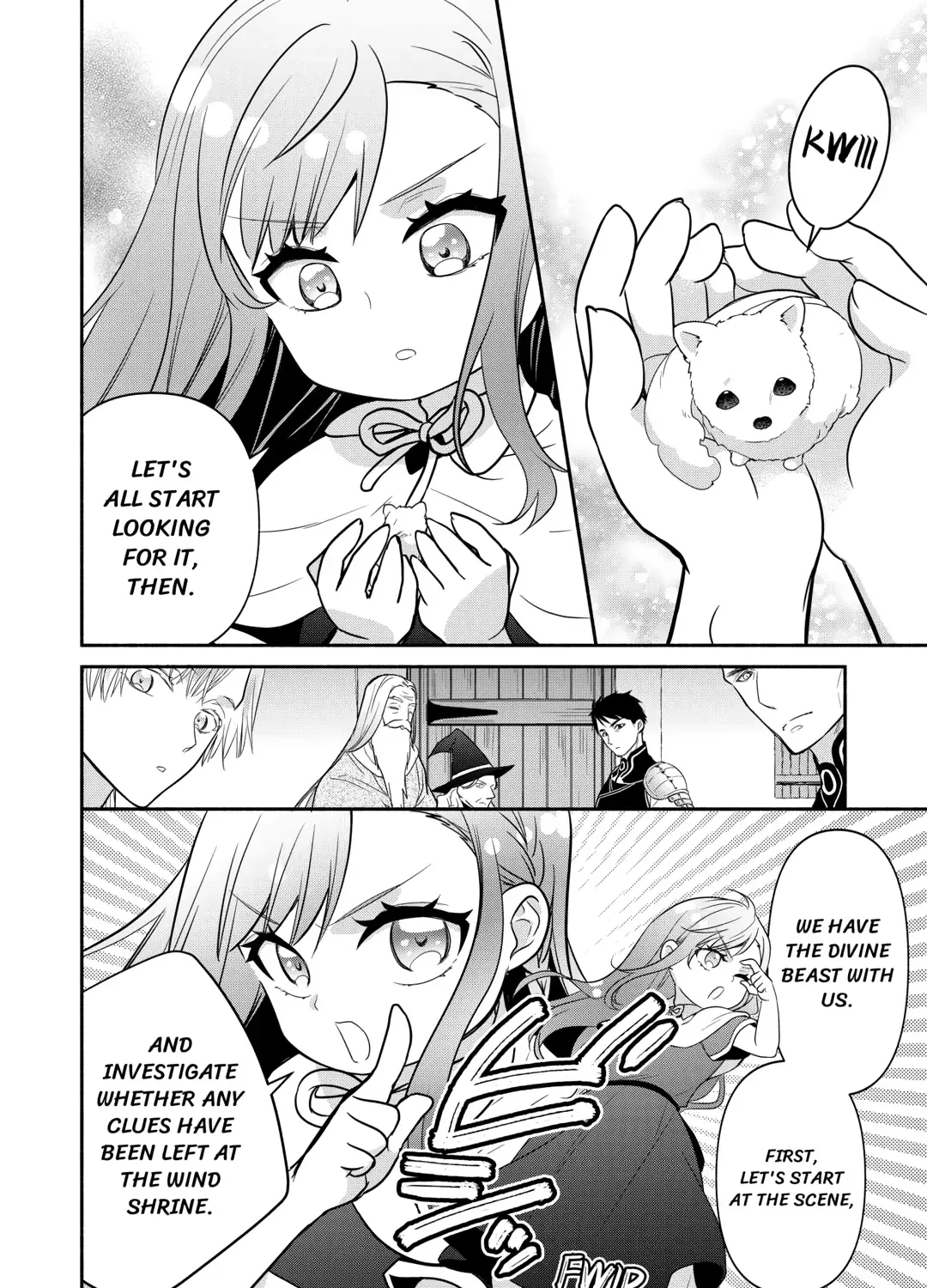 The Reincarnated Little Girl Lives With Divine Beast, Prince, and Mercenaries of Tough Guys Chapter 7 page 39 - 