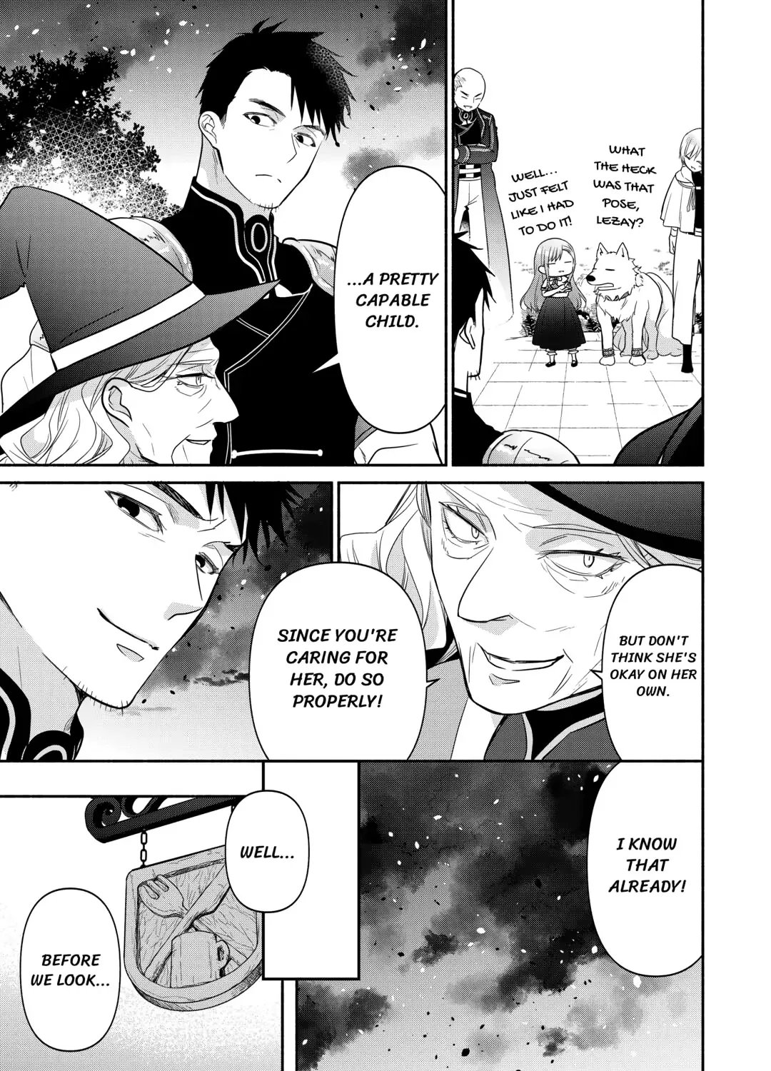 The Reincarnated Little Girl Lives With Divine Beast, Prince, and Mercenaries of Tough Guys Chapter 7 page 41 - 