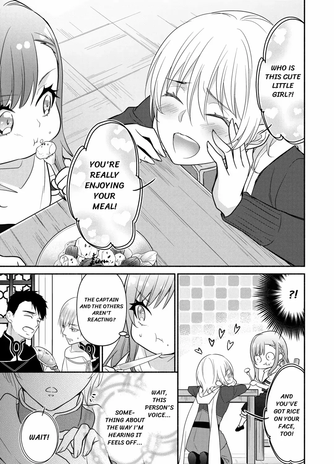 The Reincarnated Little Girl Lives With Divine Beast, Prince, and Mercenaries of Tough Guys Chapter 7 page 45 - 