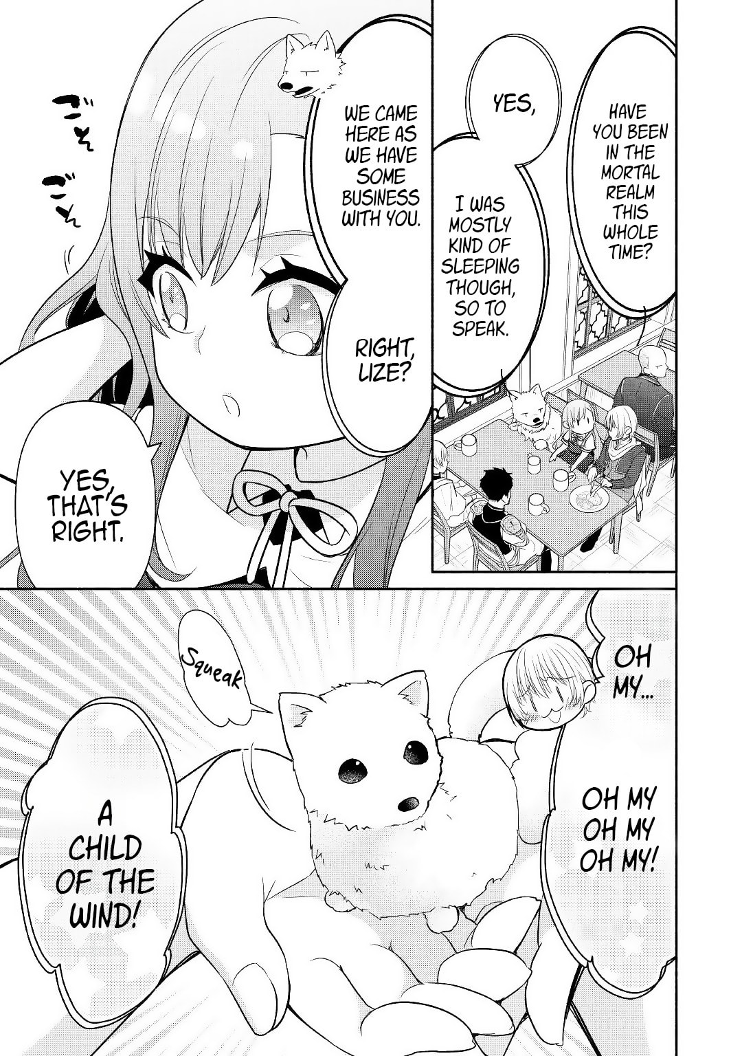 The Reincarnated Little Girl Lives With Divine Beast, Prince, and Mercenaries of Tough Guys Chapter 8 page 3 - 