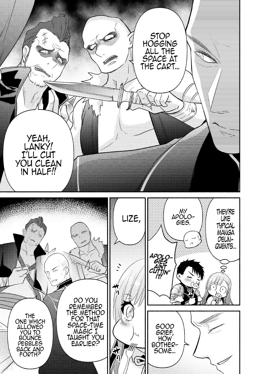 The Reincarnated Little Girl Lives With Divine Beast, Prince, and Mercenaries of Tough Guys Chapter 8 page 21 - 