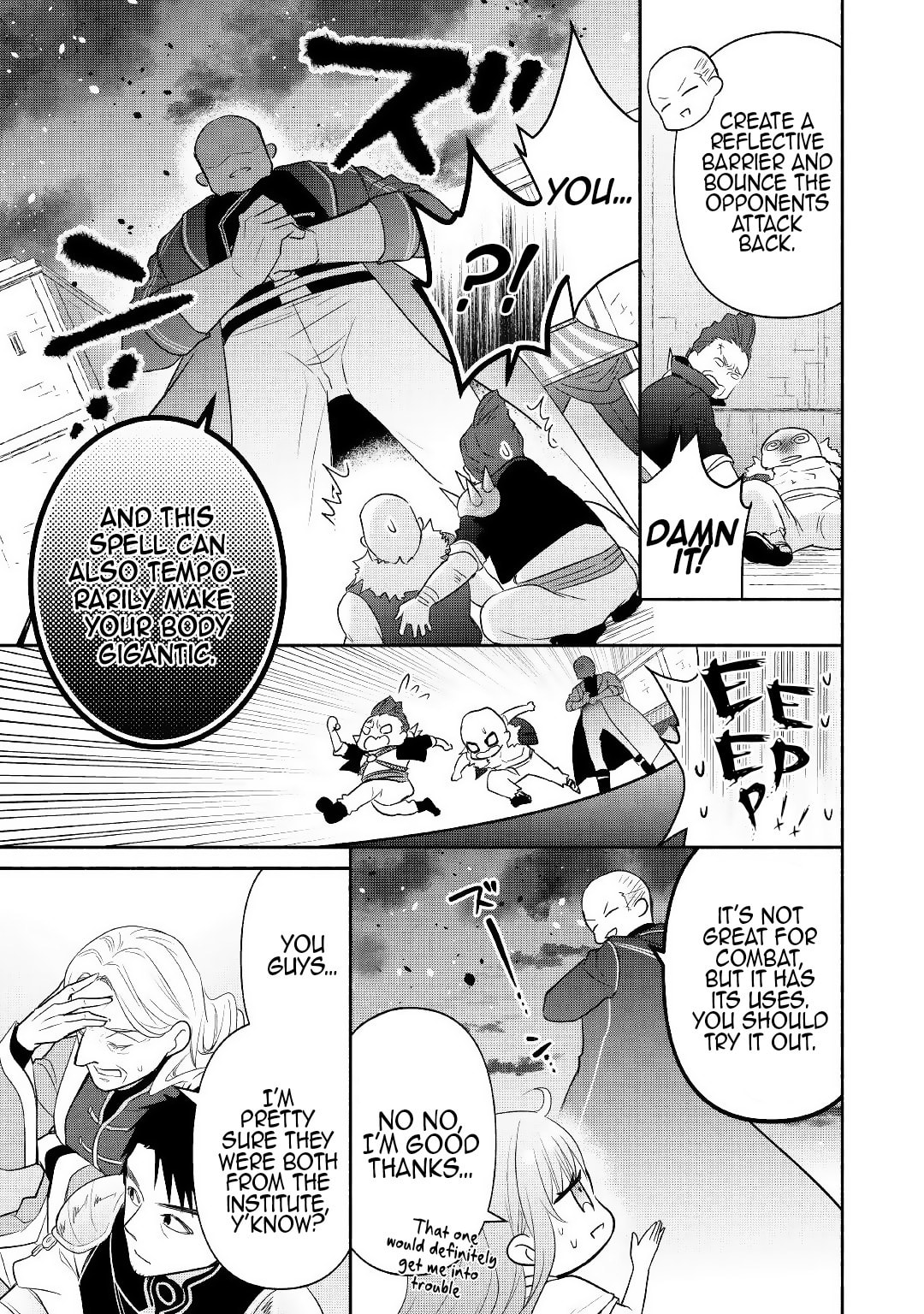 The Reincarnated Little Girl Lives With Divine Beast, Prince, and Mercenaries of Tough Guys Chapter 8 page 23 - 