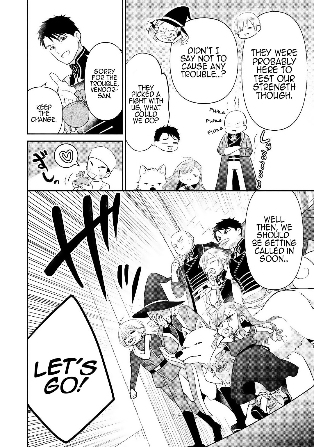 The Reincarnated Little Girl Lives With Divine Beast, Prince, and Mercenaries of Tough Guys Chapter 8 page 24 - 