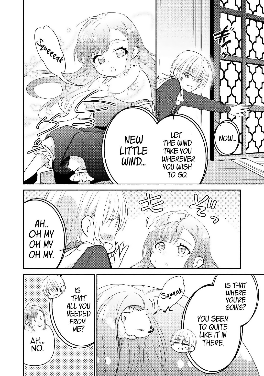 The Reincarnated Little Girl Lives With Divine Beast, Prince, and Mercenaries of Tough Guys Chapter 8 page 6 - 