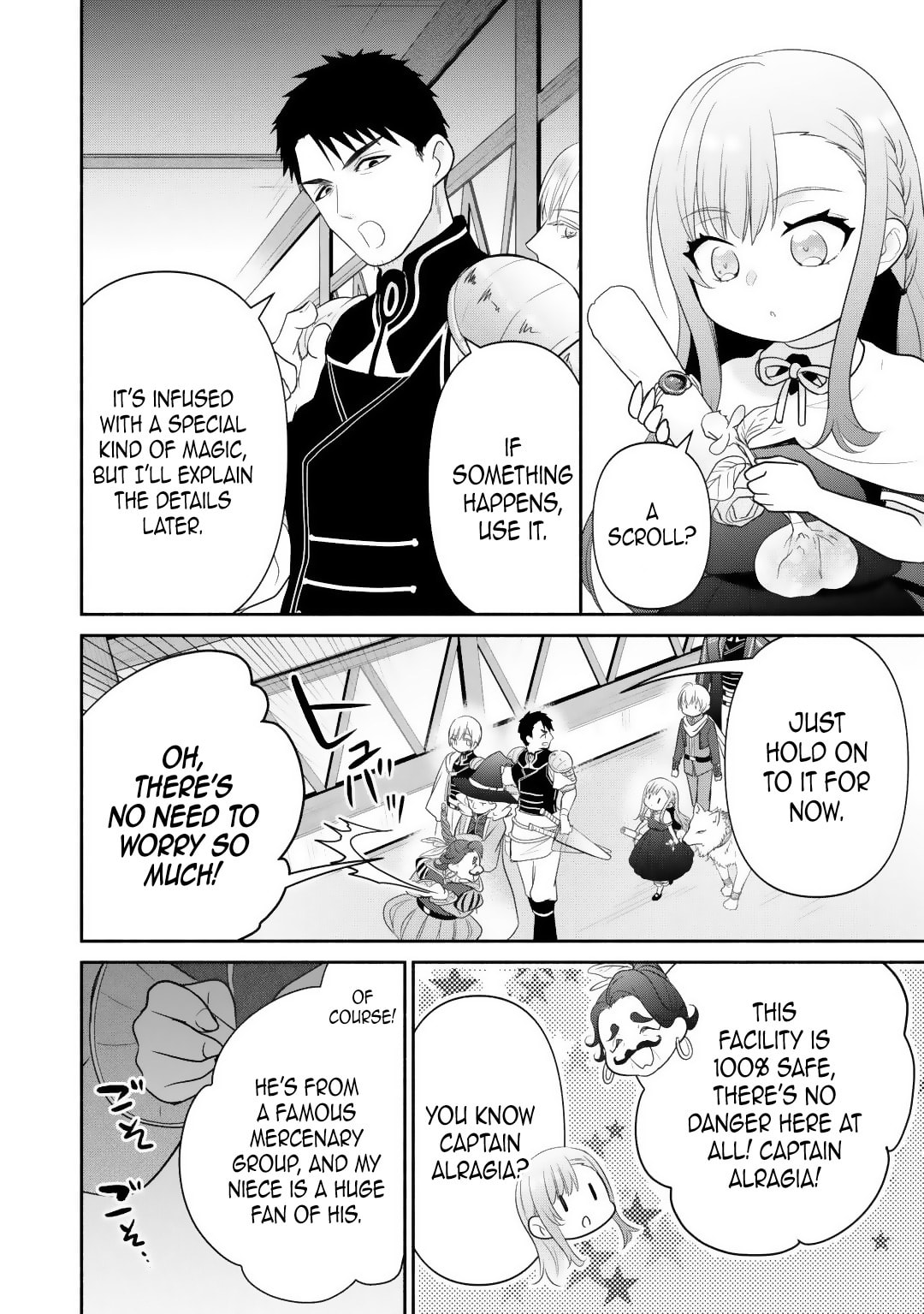 The Reincarnated Little Girl Lives With Divine Beast, Prince, and Mercenaries of Tough Guys Chapter 9 page 2 - 
