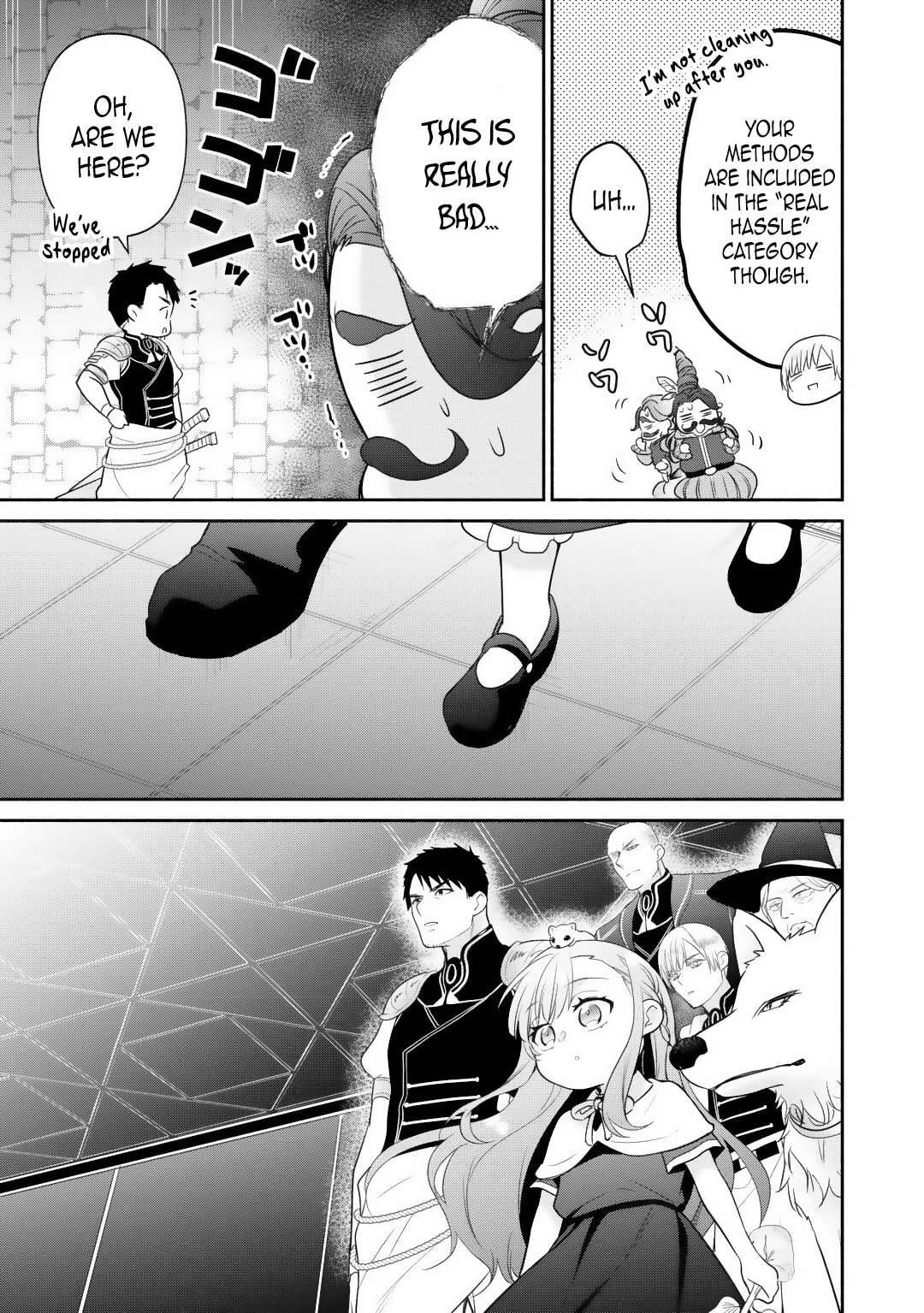 The Reincarnated Little Girl Lives With Divine Beast, Prince, and Mercenaries of Tough Guys Chapter 9 page 11 - 