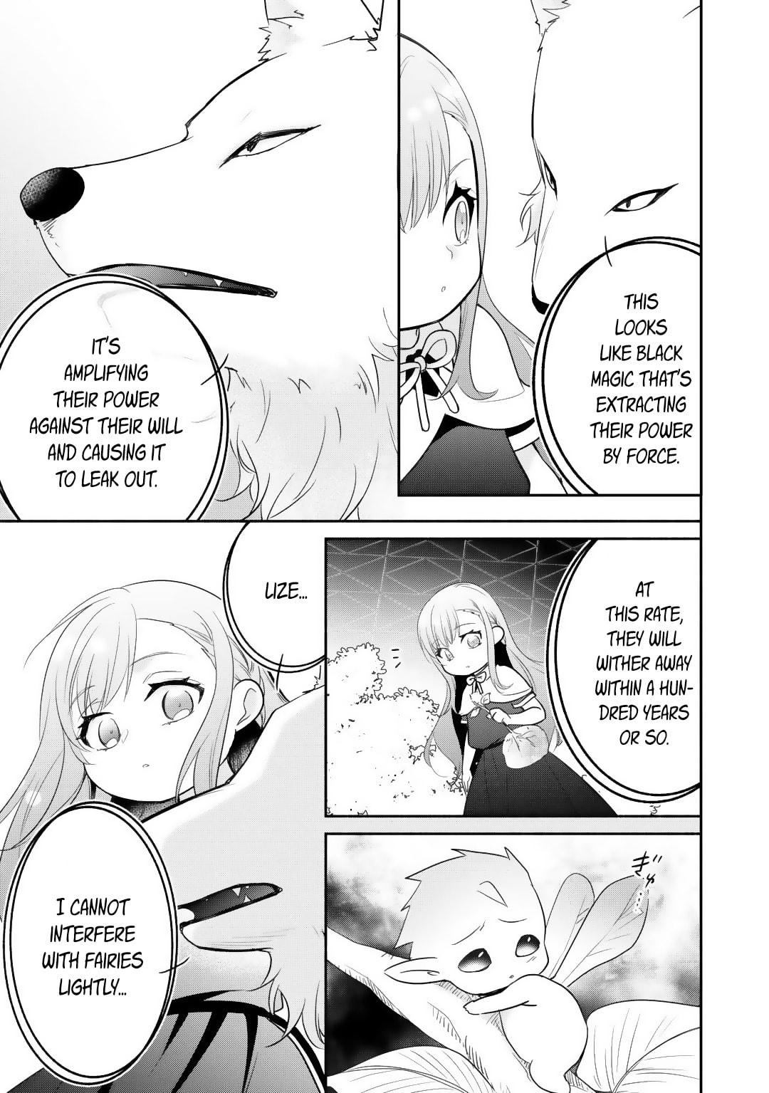 The Reincarnated Little Girl Lives With Divine Beast, Prince, and Mercenaries of Tough Guys Chapter 9 page 13 - 