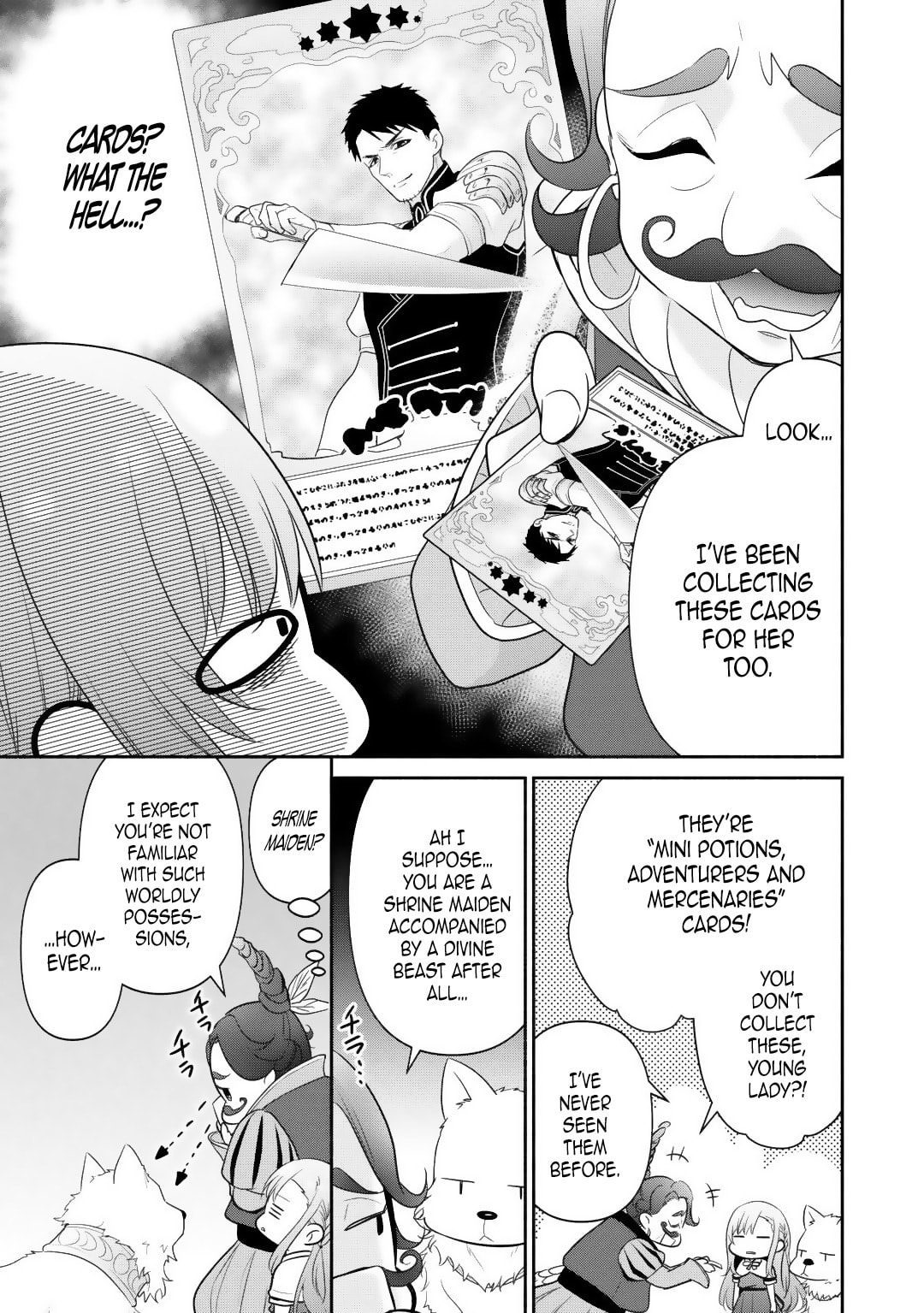 The Reincarnated Little Girl Lives With Divine Beast, Prince, and Mercenaries of Tough Guys Chapter 9 page 3 - 