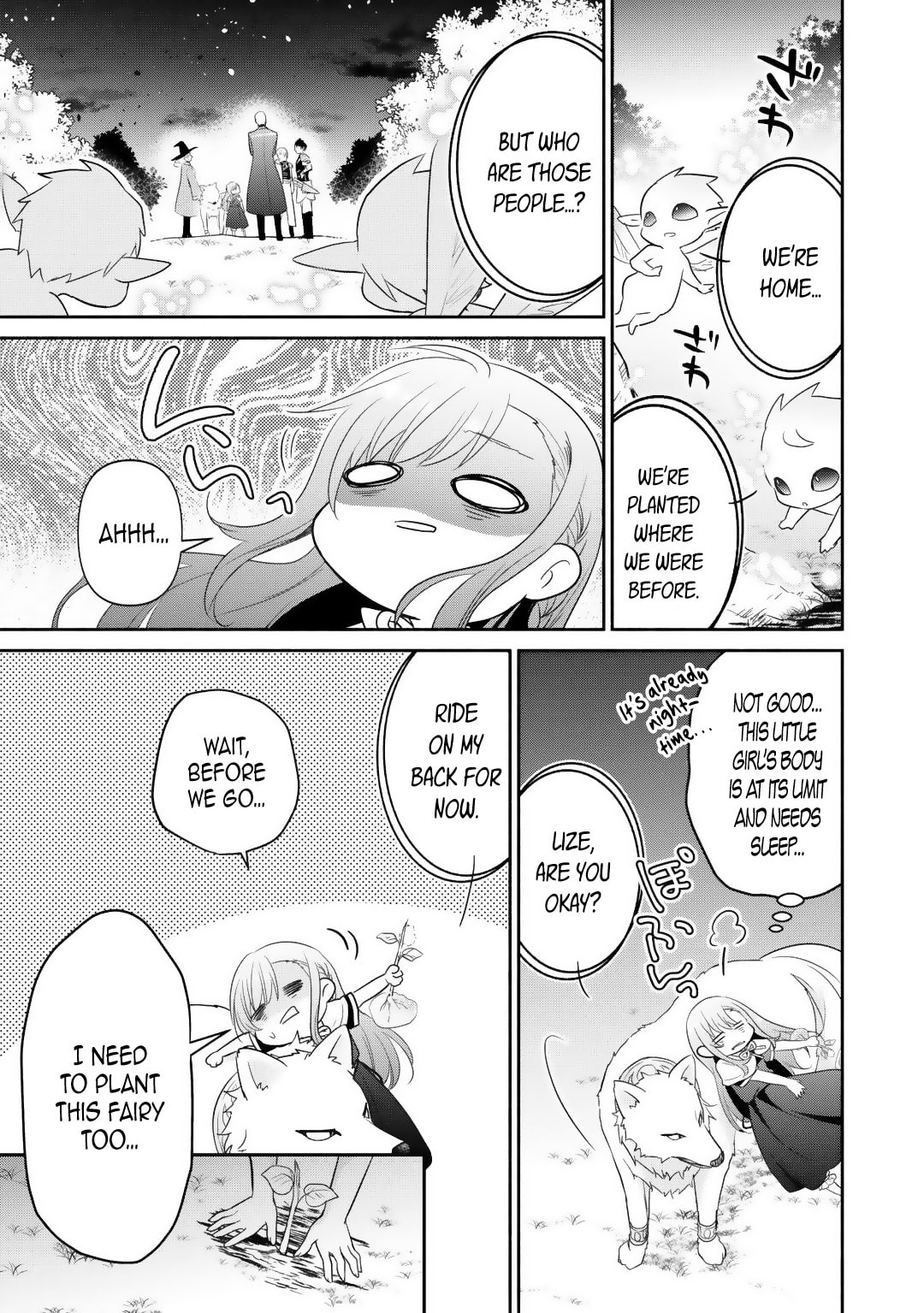 The Reincarnated Little Girl Lives With Divine Beast, Prince, and Mercenaries of Tough Guys Chapter 9 page 21 - 