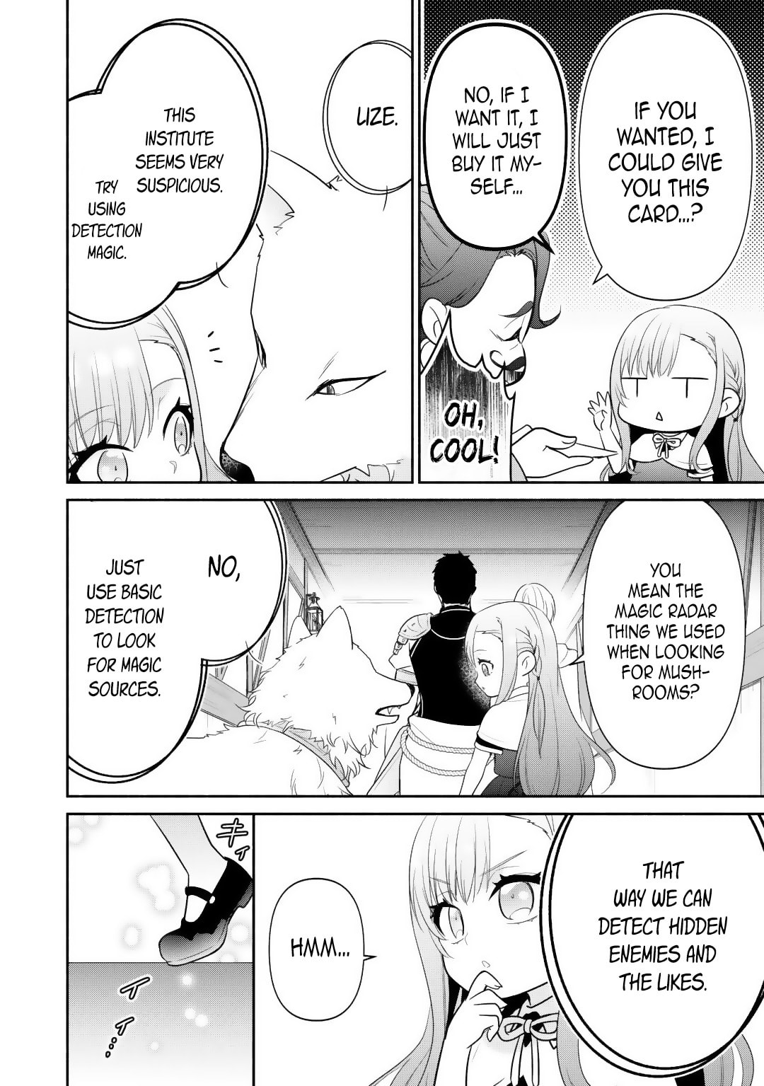 The Reincarnated Little Girl Lives With Divine Beast, Prince, and Mercenaries of Tough Guys Chapter 9 page 4 - 