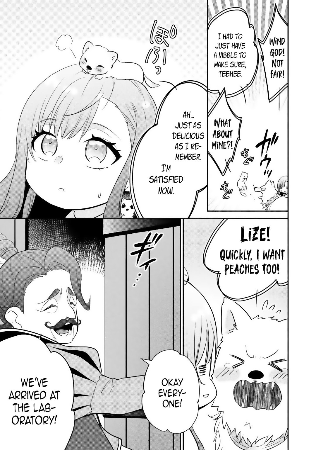 The Reincarnated Little Girl Lives With Divine Beast, Prince, and Mercenaries of Tough Guys Chapter 9 page 7 - 