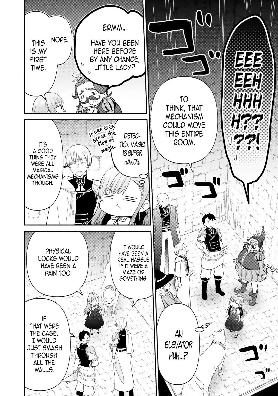 The Reincarnated Little Girl Lives With Divine Beast, Prince, and Mercenaries of Tough Guys Chapter 9 page 10 - 