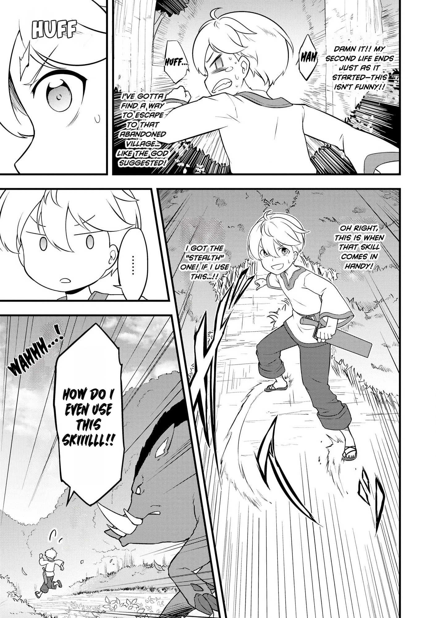 The Reincarnated Person is Naïve: A Slow Life with a Bonus Skill?! Chapter 1 page 8 - 