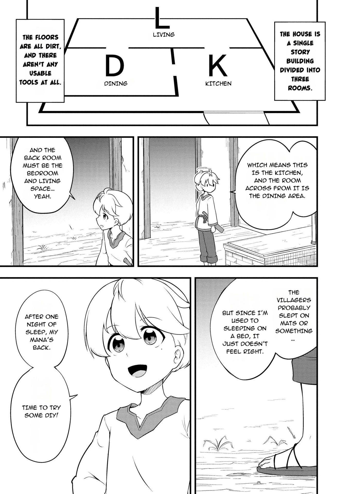 The Reincarnated Person is Naïve: A Slow Life with a Bonus Skill?! Chapter 3.2 page 4 - 