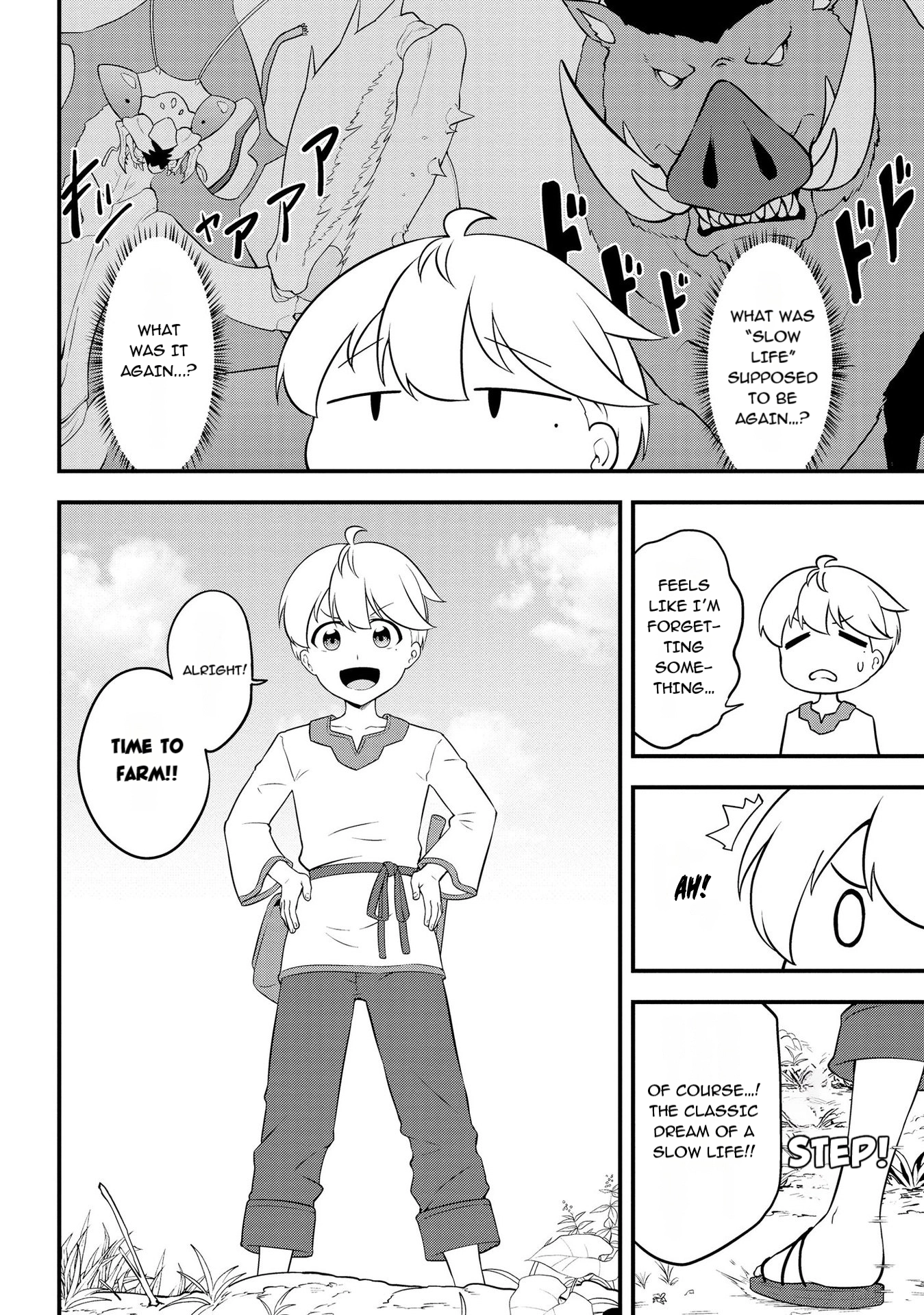 The Reincarnated Person is Naïve: A Slow Life with a Bonus Skill?! Chapter 4.2 page 12 - 