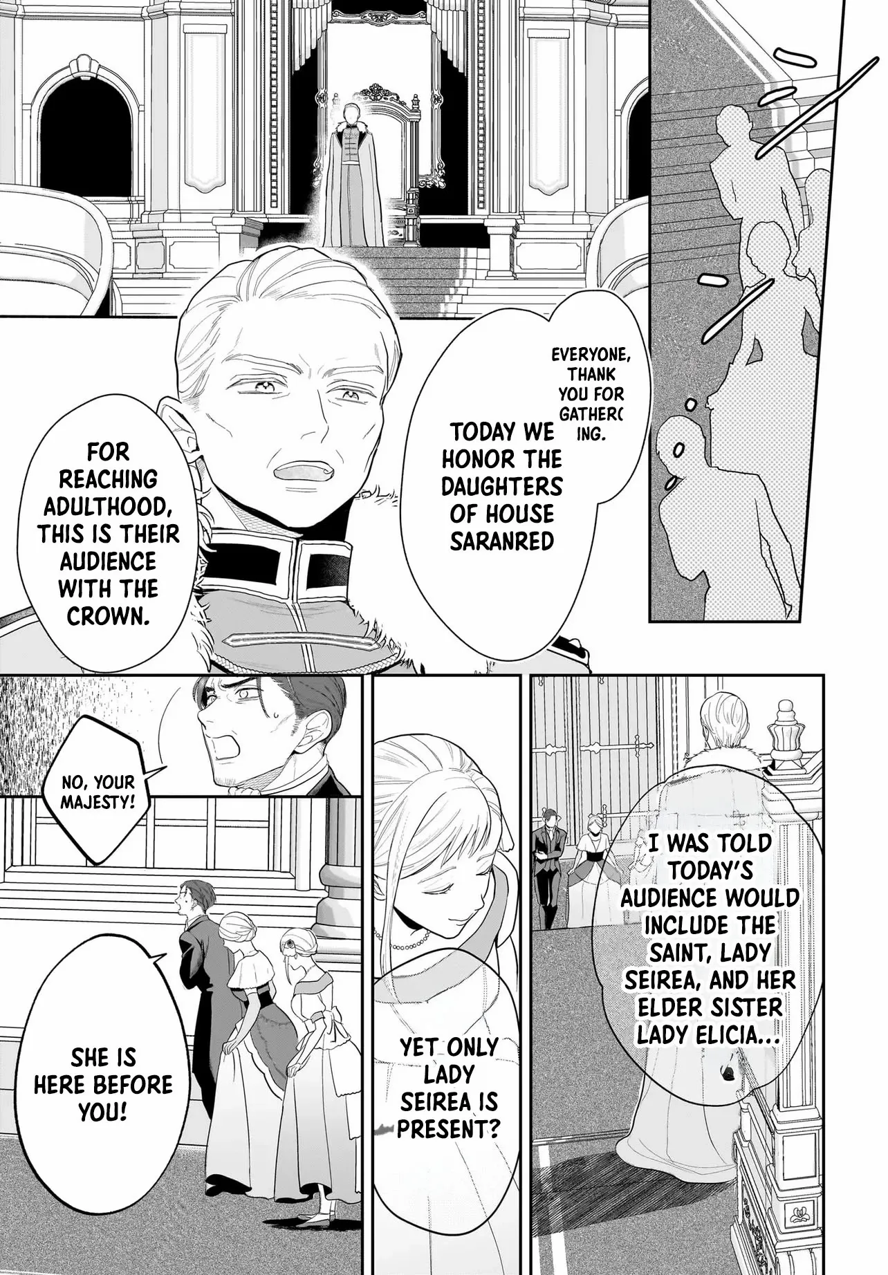 The Reincarnated Saint Wants to Support Her Idol! I’m a Oppressed Noble Lady, but the Prince I Admire Is Showering Me with Love!? Chapter 1 page 31 - 