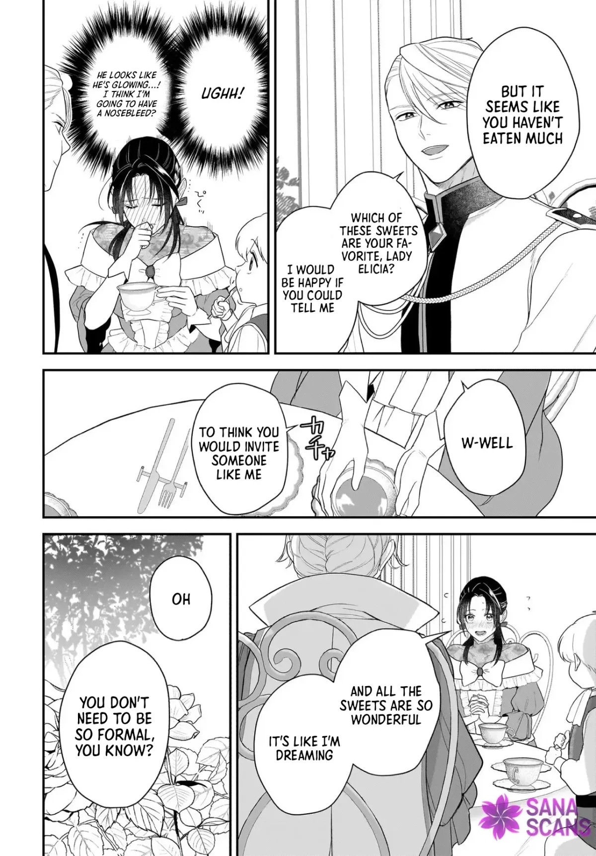The Reincarnated Saint Wants to Support Her Idol! I’m a Oppressed Noble Lady, but the Prince I Admire Is Showering Me with Love!? Chapter 10 page 9 - 
