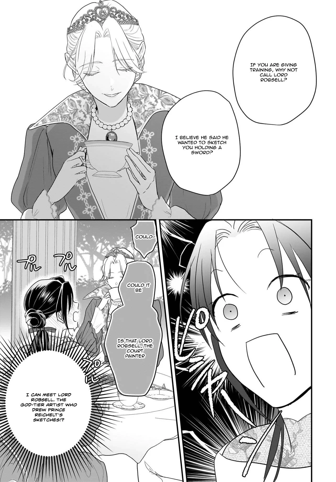 The Reincarnated Saint Wants to Support Her Idol! I’m a Oppressed Noble Lady, but the Prince I Admire Is Showering Me with Love!? Chapter 11 page 7 - 