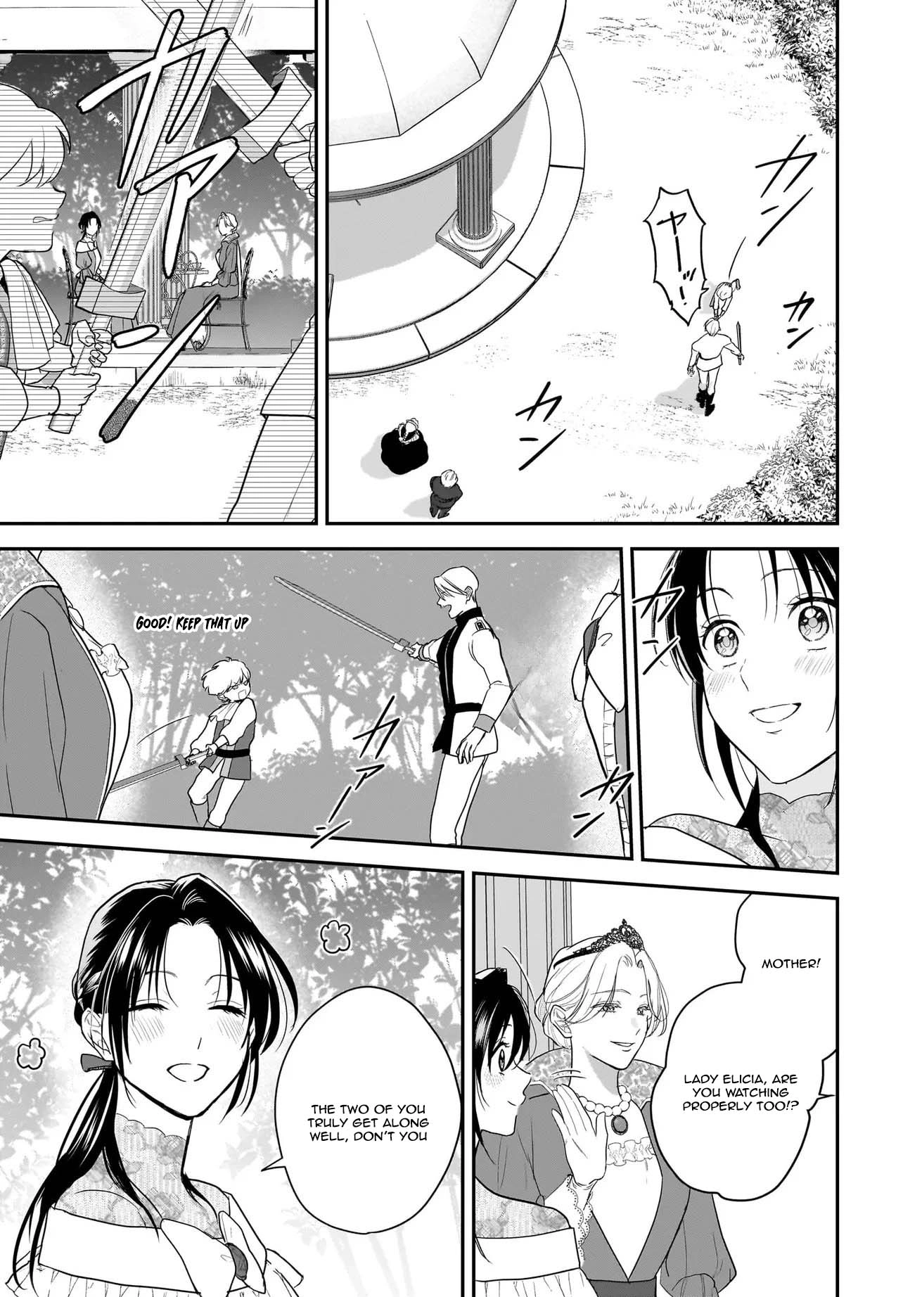 The Reincarnated Saint Wants to Support Her Idol! I’m a Oppressed Noble Lady, but the Prince I Admire Is Showering Me with Love!? Chapter 11 page 9 - 