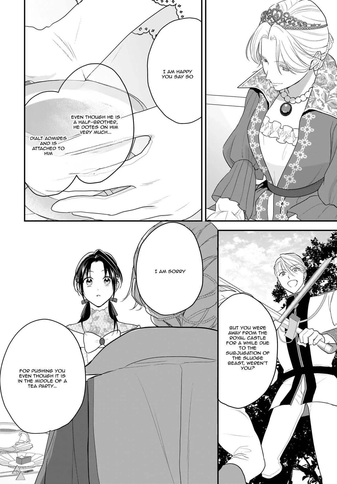 The Reincarnated Saint Wants to Support Her Idol! I’m a Oppressed Noble Lady, but the Prince I Admire Is Showering Me with Love!? Chapter 11 page 10 - 