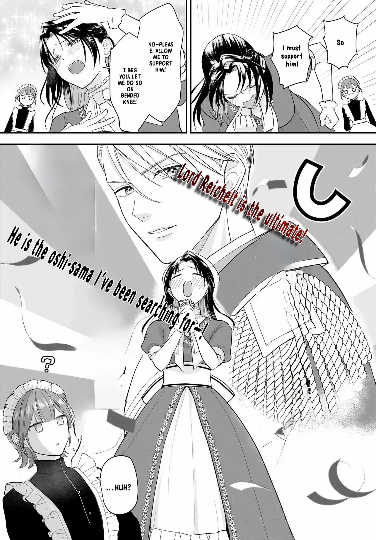 The Reincarnated Saint Wants to Support Her Idol! I’m a Oppressed Noble Lady, but the Prince I Admire Is Showering Me with Love!? Chapter 2 page 6 - 