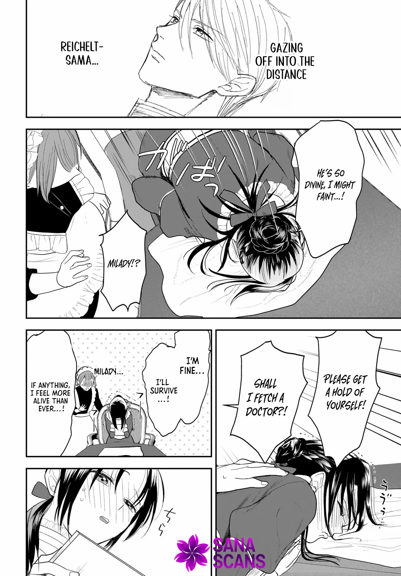 The Reincarnated Saint Wants to Support Her Idol! I’m a Oppressed Noble Lady, but the Prince I Admire Is Showering Me with Love!? Chapter 3 page 27 - 