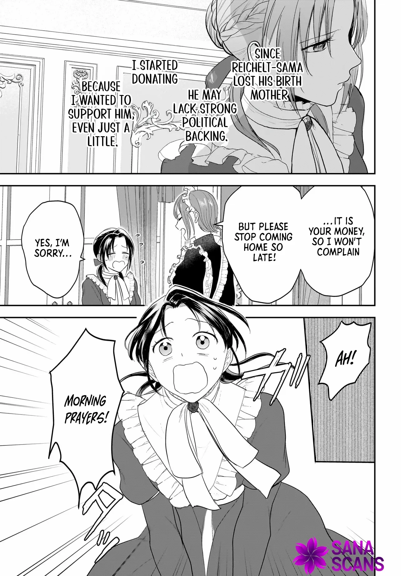 The Reincarnated Saint Wants to Support Her Idol! I’m a Oppressed Noble Lady, but the Prince I Admire Is Showering Me with Love!? Chapter 3 page 30 - 