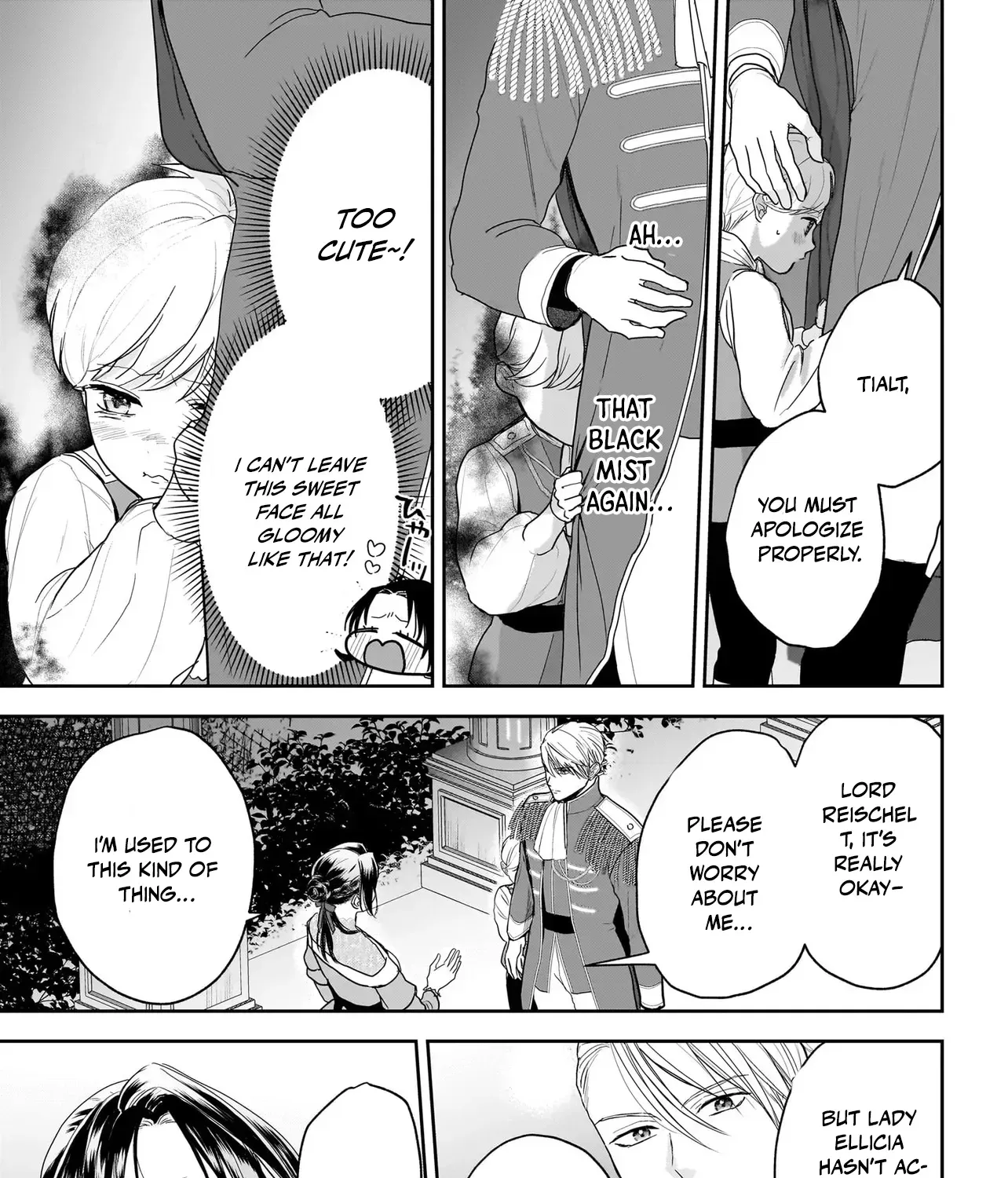 The Reincarnated Saint Wants to Support Her Idol! I’m a Oppressed Noble Lady, but the Prince I Admire Is Showering Me with Love!? Chapter 4 page 57 - 