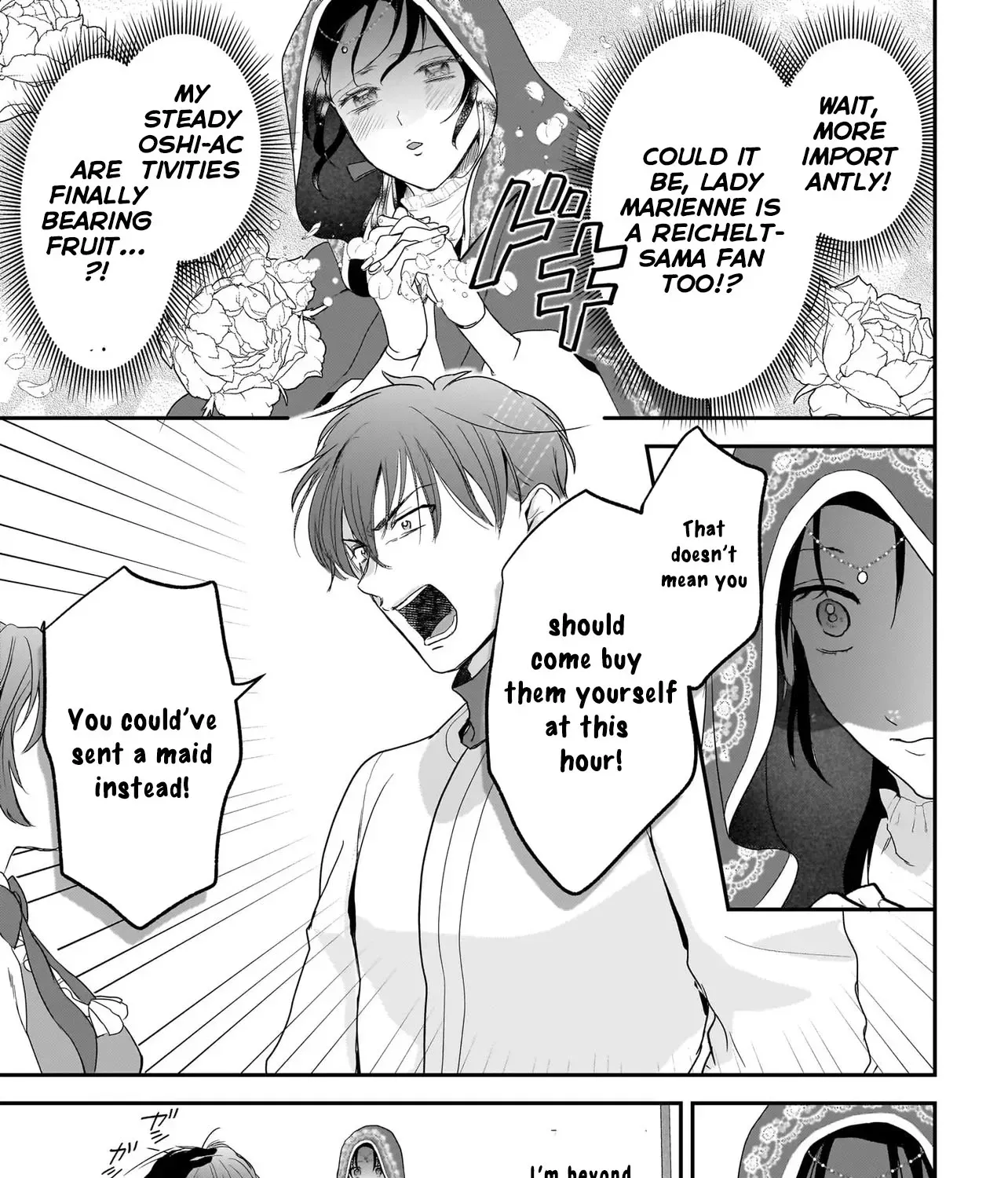 The Reincarnated Saint Wants to Support Her Idol! I’m a Oppressed Noble Lady, but the Prince I Admire Is Showering Me with Love!? Chapter 6 page 53 - 