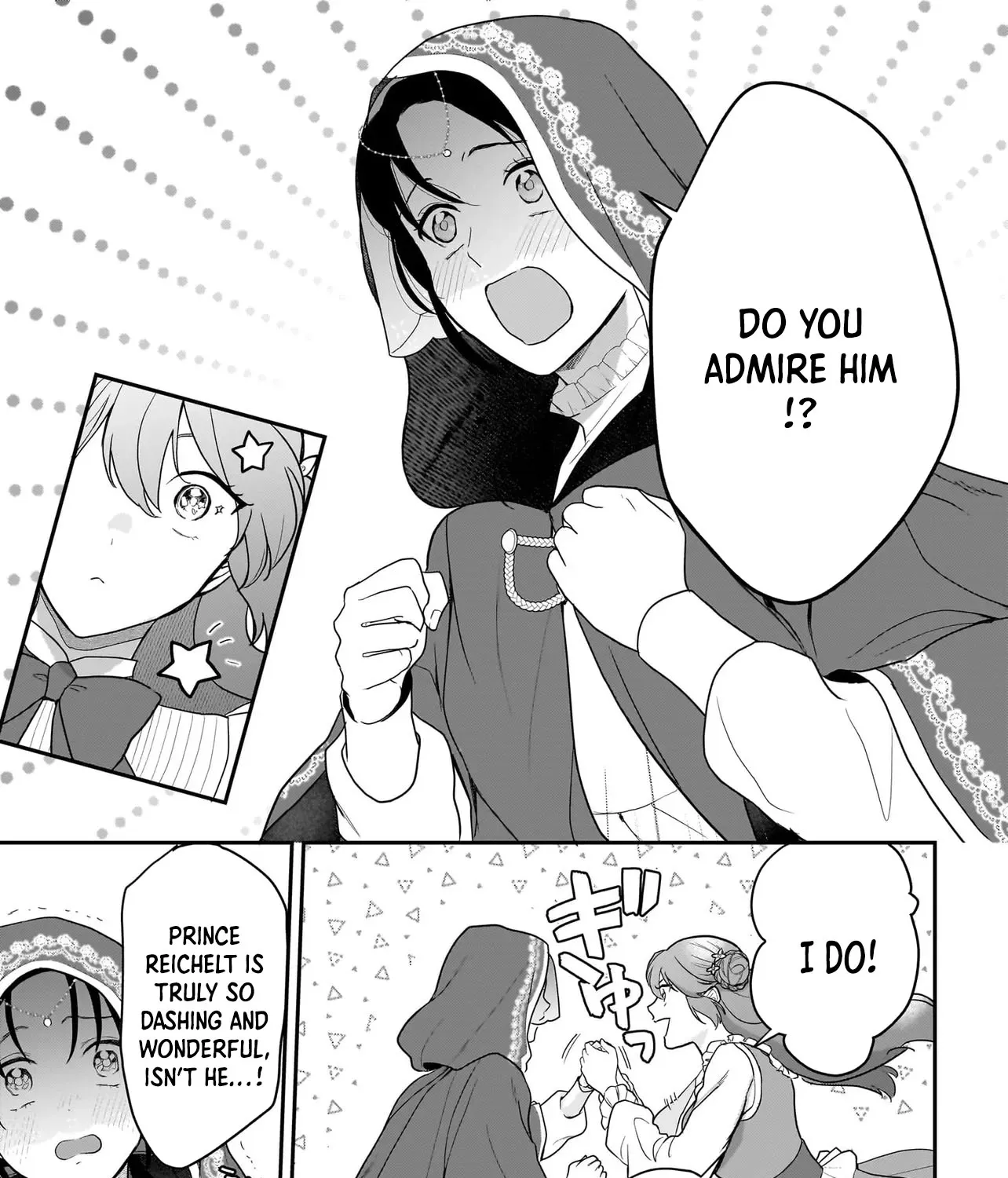 The Reincarnated Saint Wants to Support Her Idol! I’m a Oppressed Noble Lady, but the Prince I Admire Is Showering Me with Love!? Chapter 7 page 5 - 