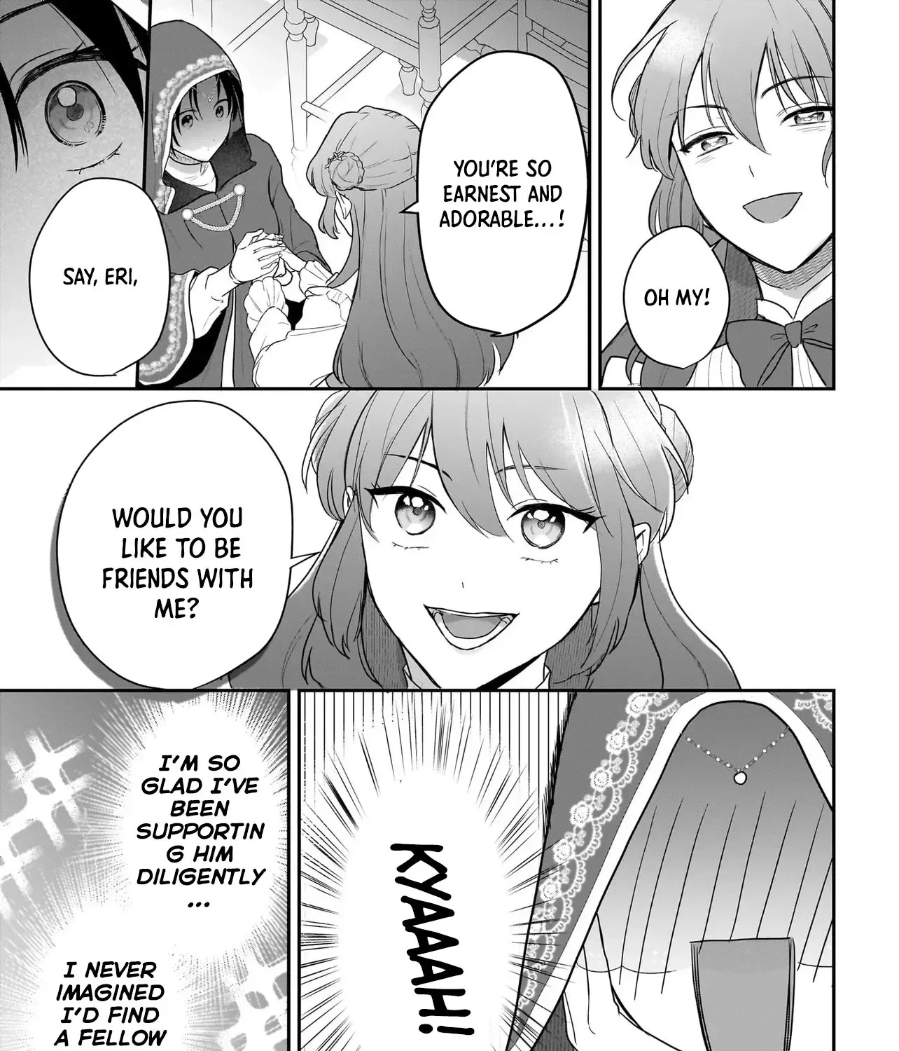 The Reincarnated Saint Wants to Support Her Idol! I’m a Oppressed Noble Lady, but the Prince I Admire Is Showering Me with Love!? Chapter 7 page 9 - 