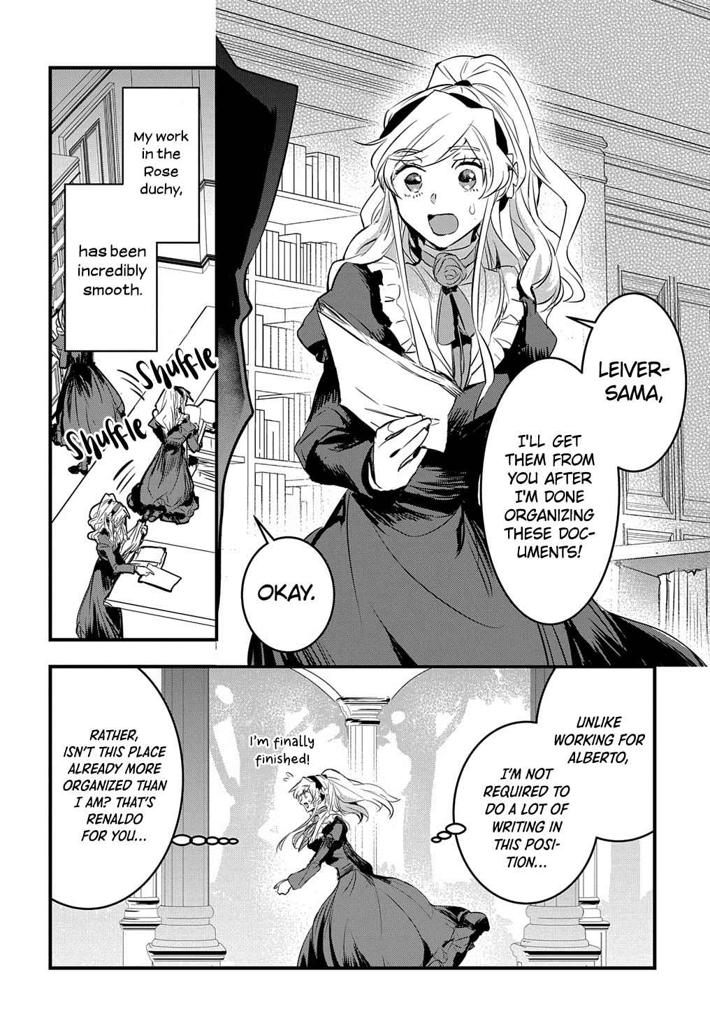The Reincarnated Villainess Doesn’t Want Revenge Chapter 12.2 page 3 - 