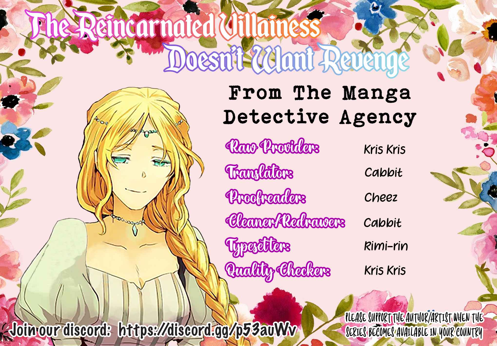 The Reincarnated Villainess Doesn’t Want Revenge Chapter 12.2 page 22 - 