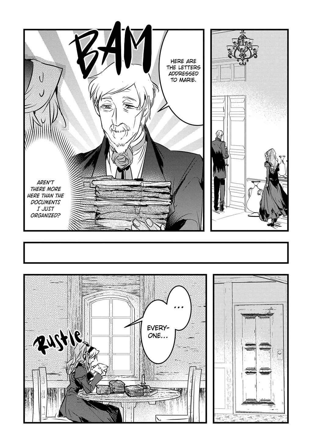 The Reincarnated Villainess Doesn’t Want Revenge Chapter 12.2 page 4 - 