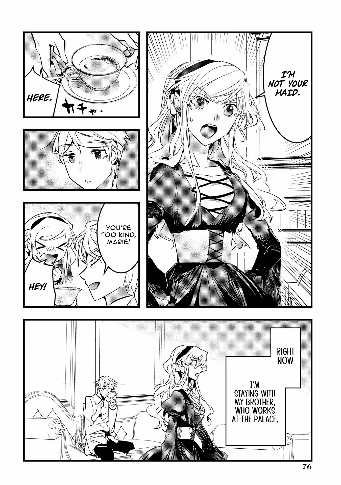 The Reincarnated Villainess Doesn’t Want Revenge Chapter 28 page 11 - 