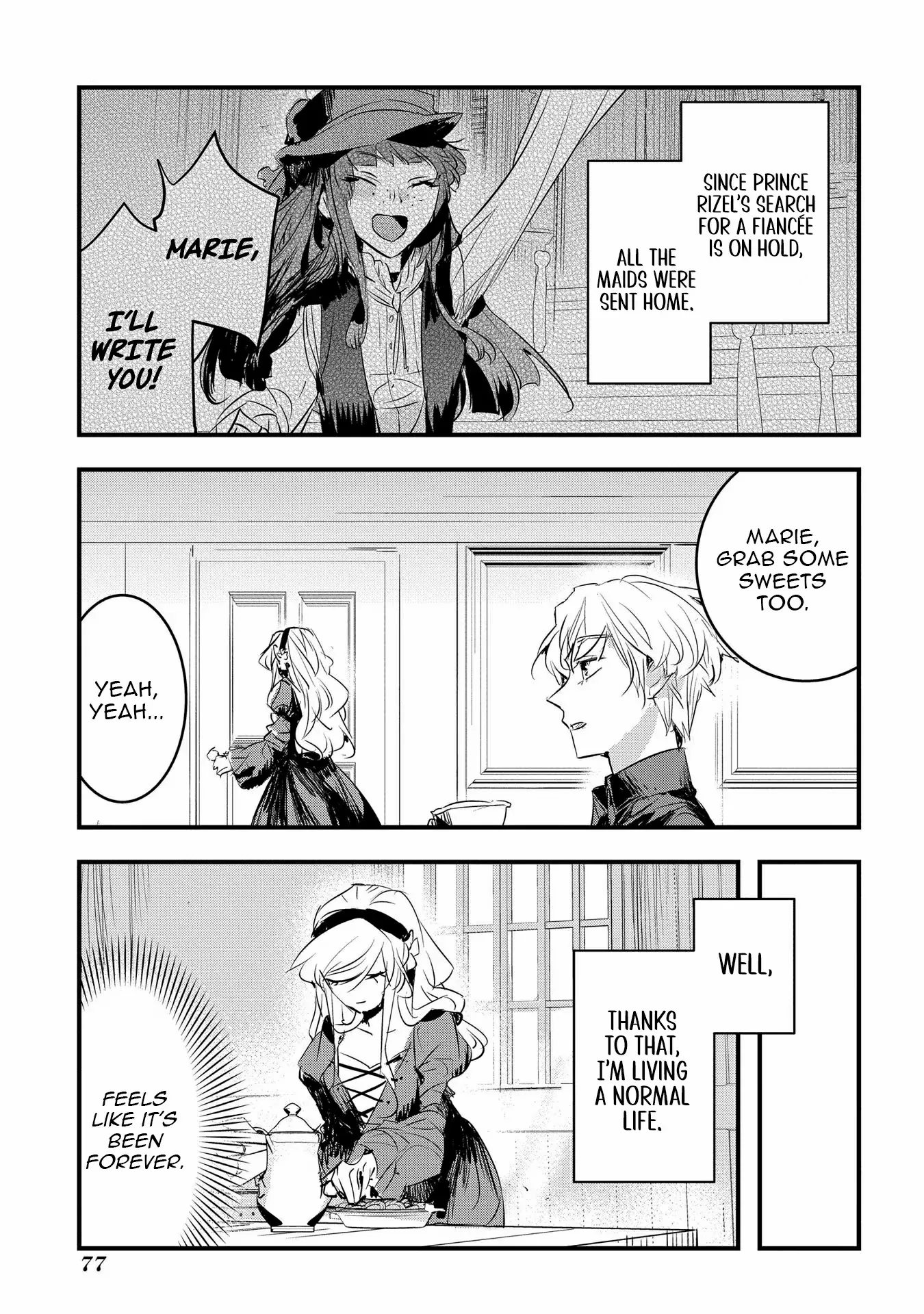 The Reincarnated Villainess Doesn’t Want Revenge Chapter 28 page 12 - 