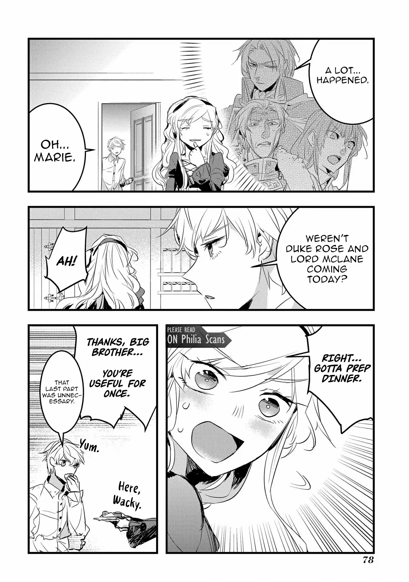 The Reincarnated Villainess Doesn’t Want Revenge Chapter 28 page 13 - 