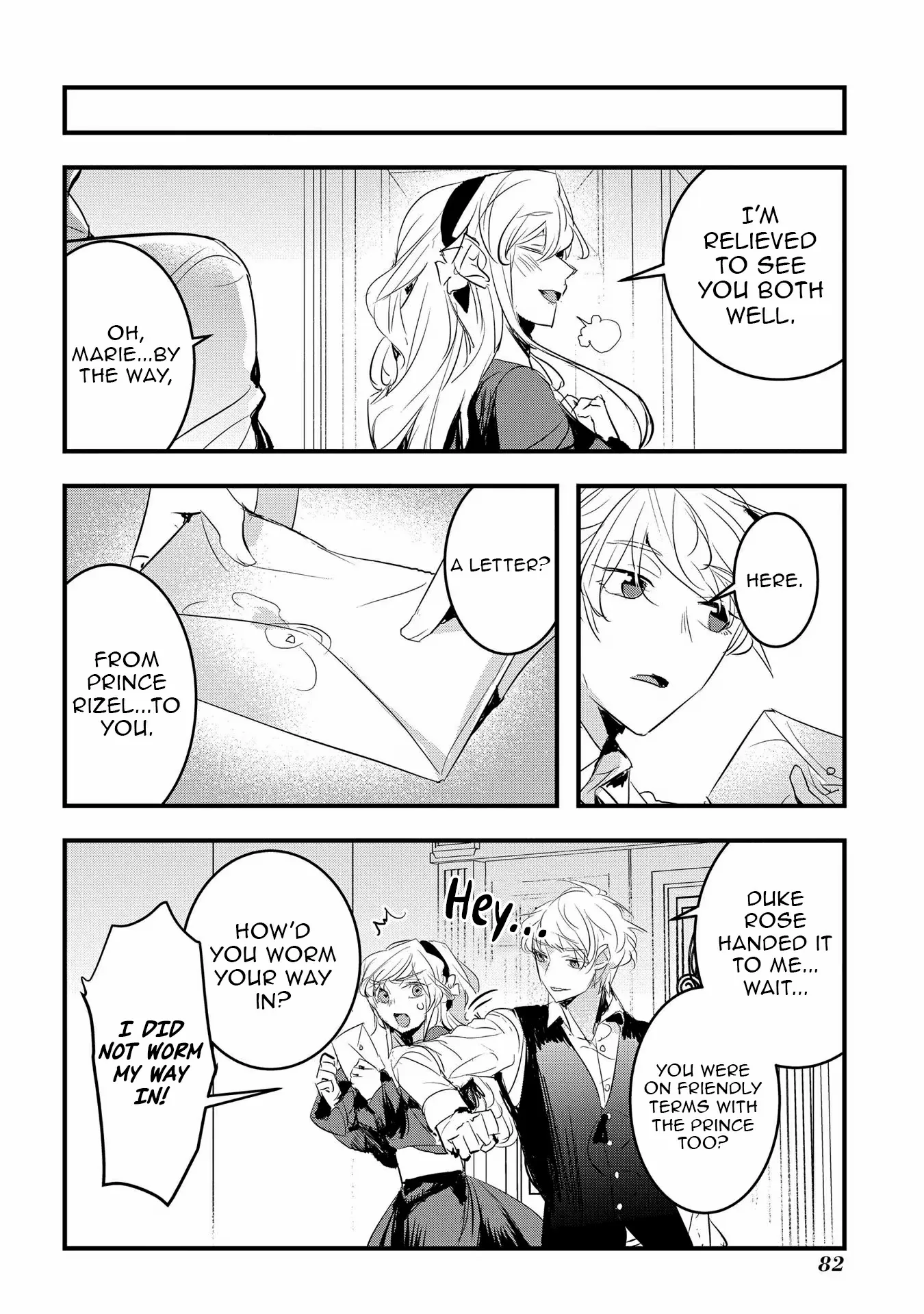 The Reincarnated Villainess Doesn’t Want Revenge Chapter 28 page 17 - 