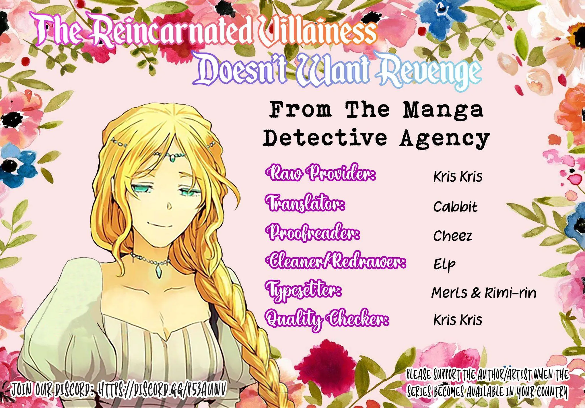 The Reincarnated Villainess Doesn’t Want Revenge Chapter 3 page 33 - 