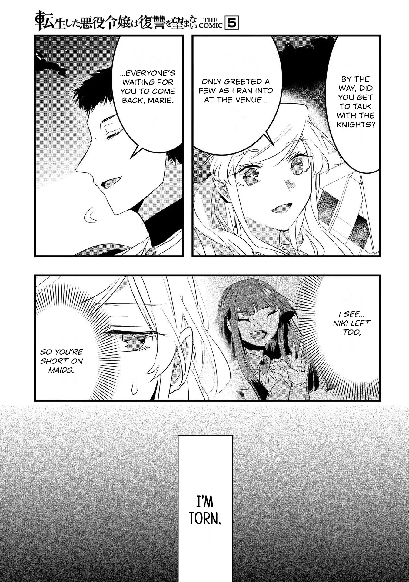 The Reincarnated Villainess Doesn’t Want Revenge Chapter 31 page 17 - 
