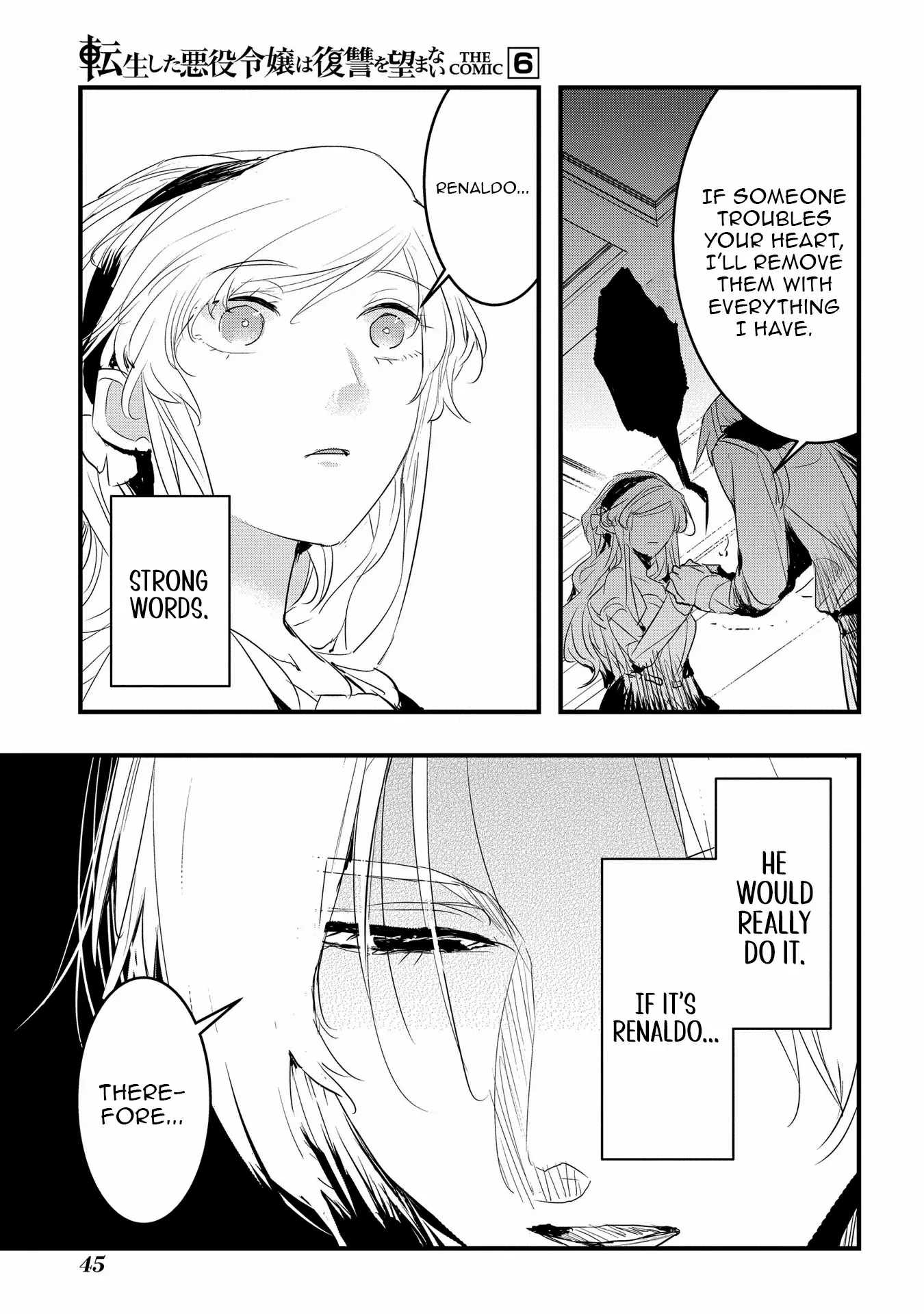 The Reincarnated Villainess Doesn’t Want Revenge Chapter 33 page 18 - 