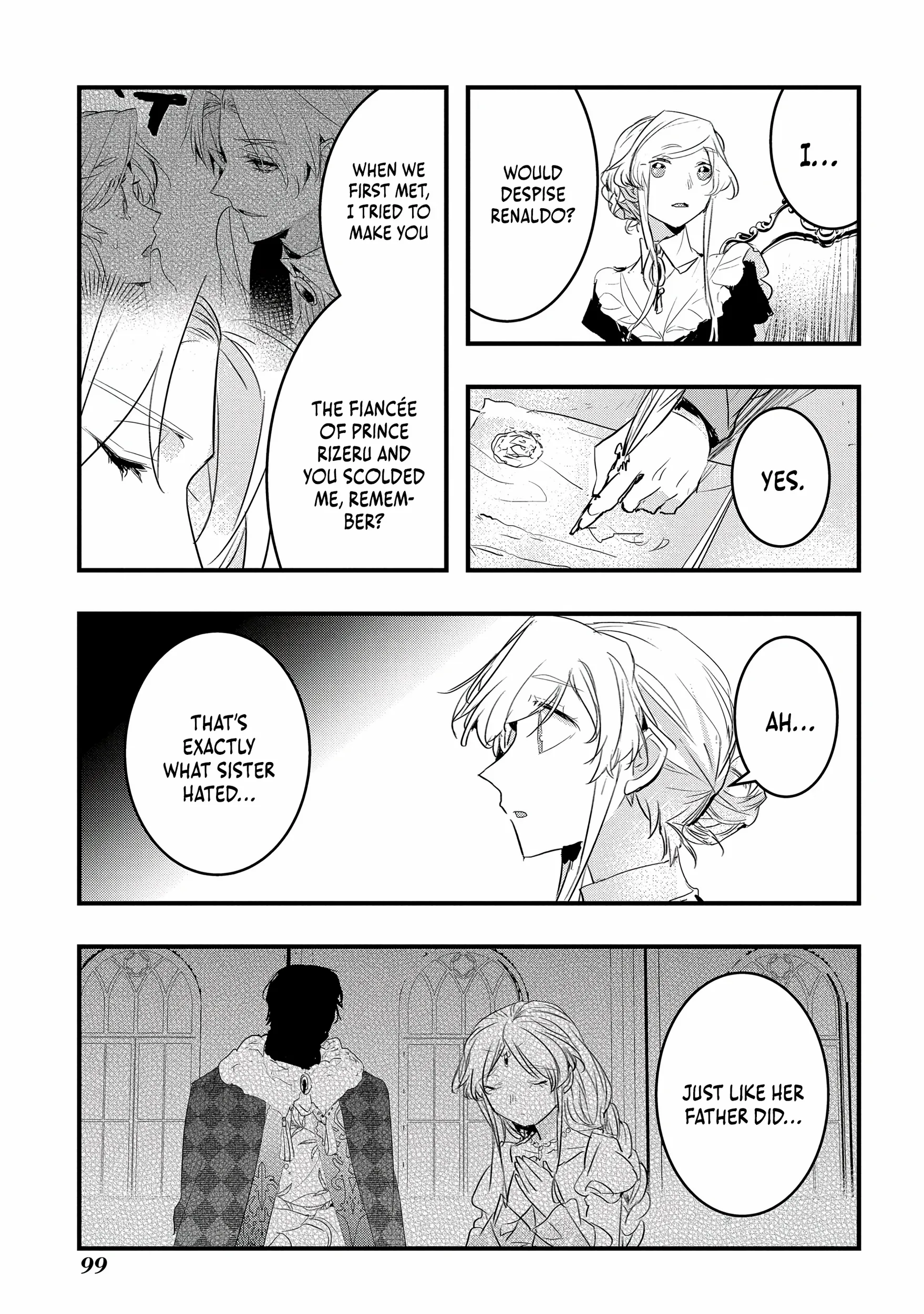 The Reincarnated Villainess Doesn’t Want Revenge Chapter 36 page 8 - 