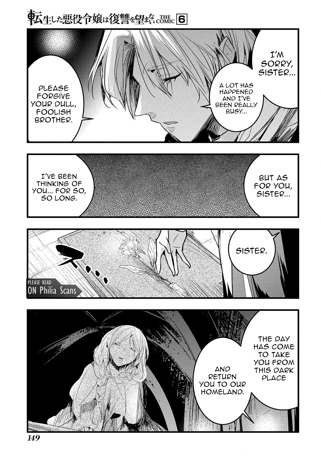 The Reincarnated Villainess Doesn’t Want Revenge Chapter 38 page 6 - 