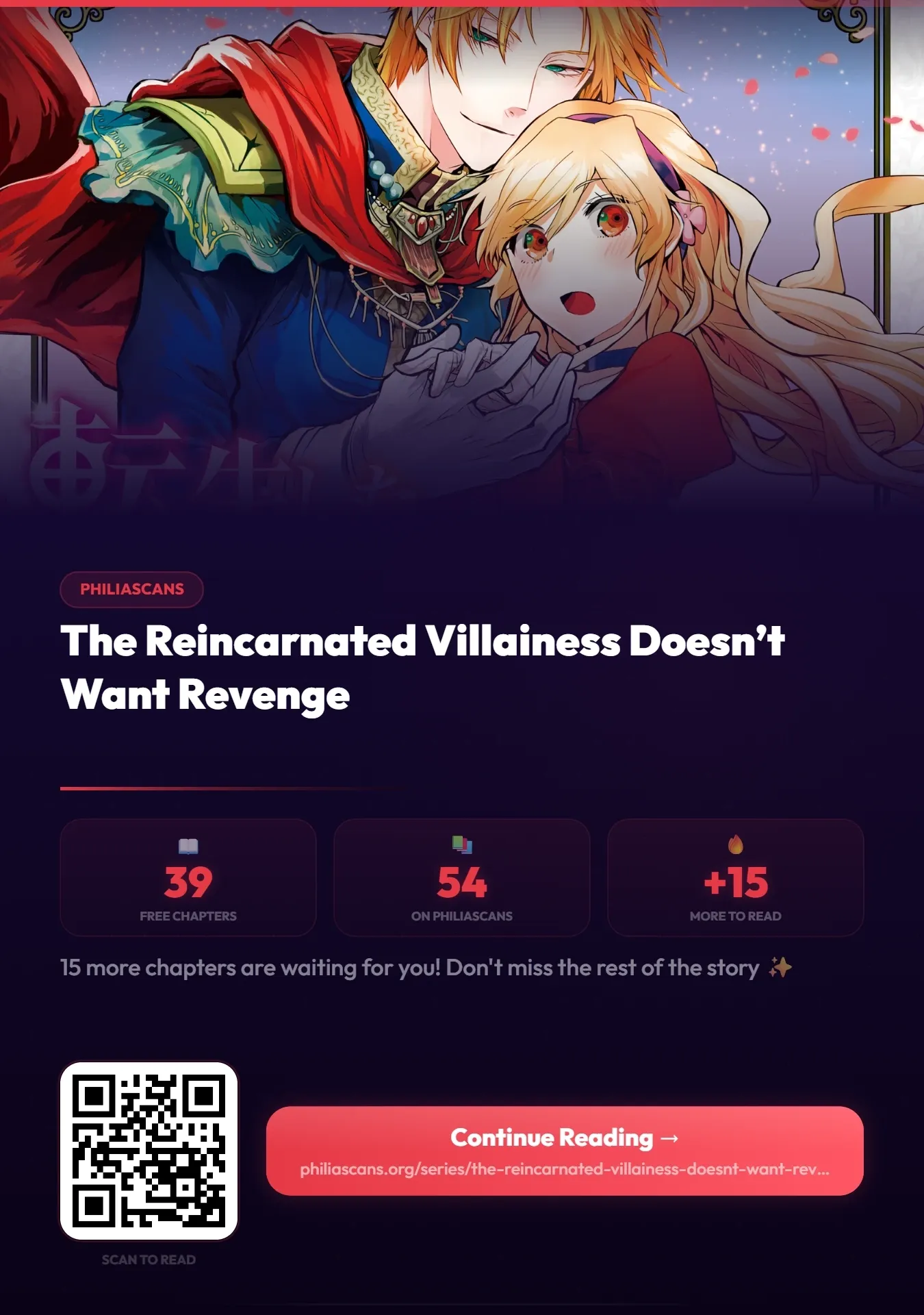 The Reincarnated Villainess Doesn’t Want Revenge Chapter 39 page 2 - 