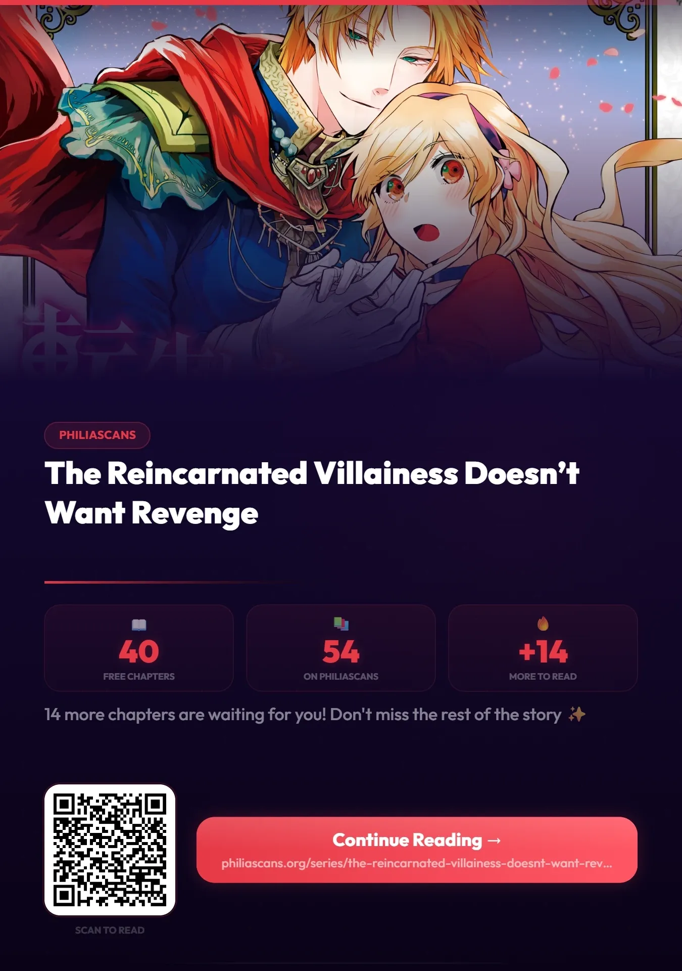 The Reincarnated Villainess Doesn’t Want Revenge Chapter 40 page 2 - 