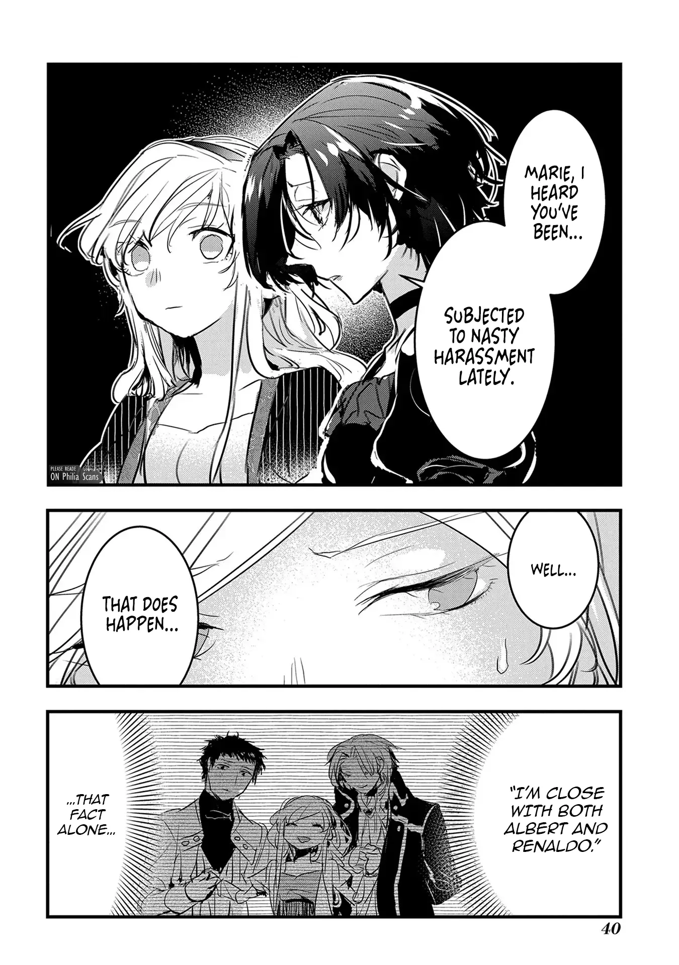 The Reincarnated Villainess Doesn’t Want Revenge Chapter 40 page 14 - 