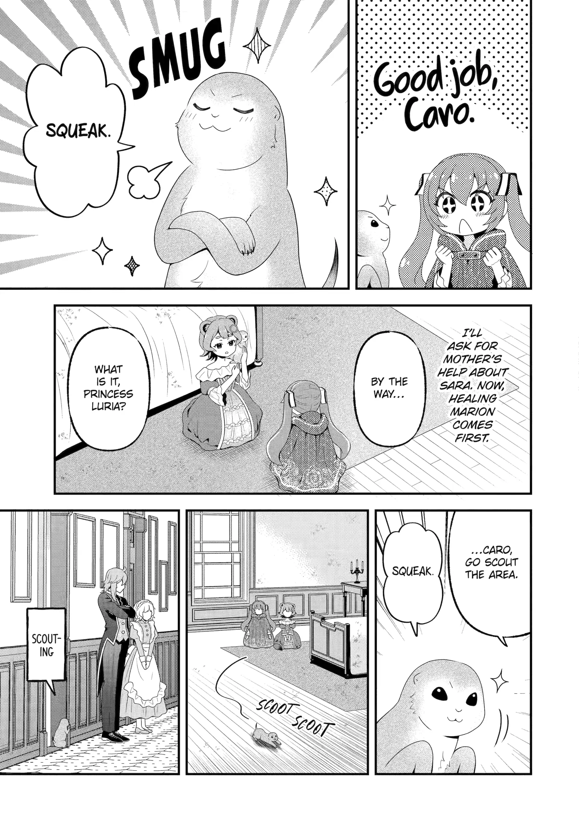 The Reincarnated Young Girl Is Adored by the Spirits She Saved in Her Past Life Chapter 11.3 page 6 - 